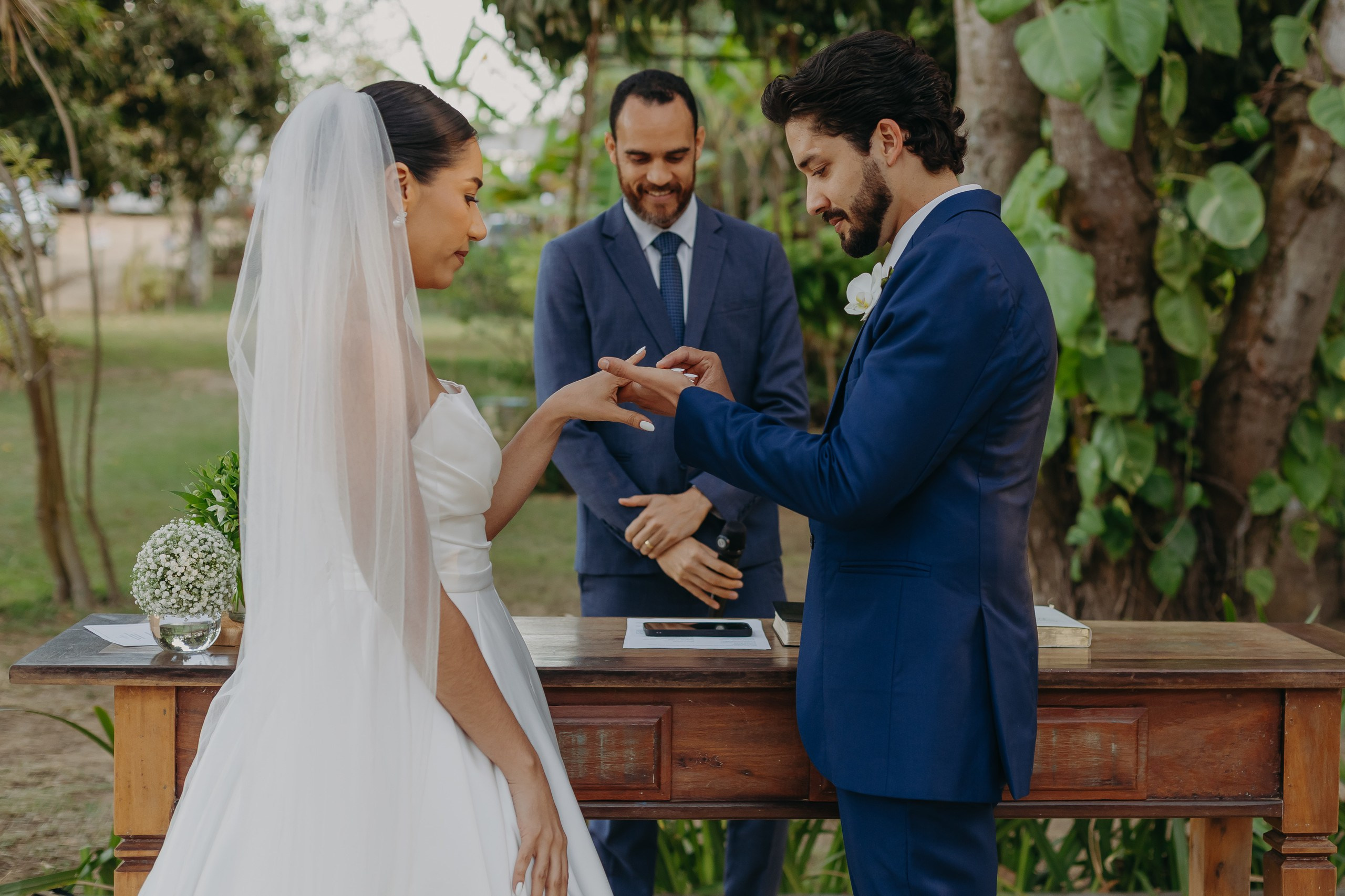 Rebeca & Virgílio. Fotógrafos de Casamento na Bahia: Elart Fotografia