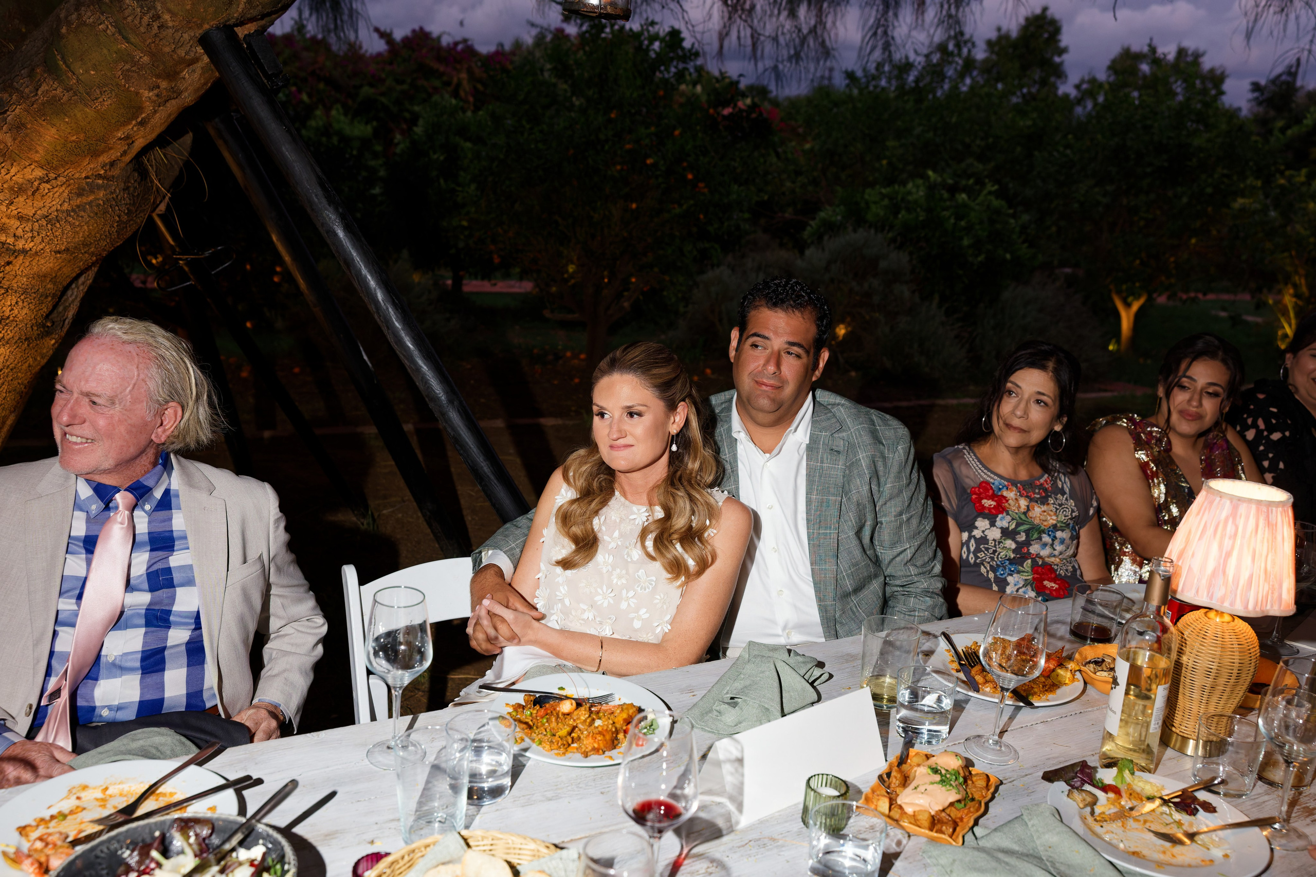 Welcome dinner of Gracie & Joe at Gran Villa Rosa