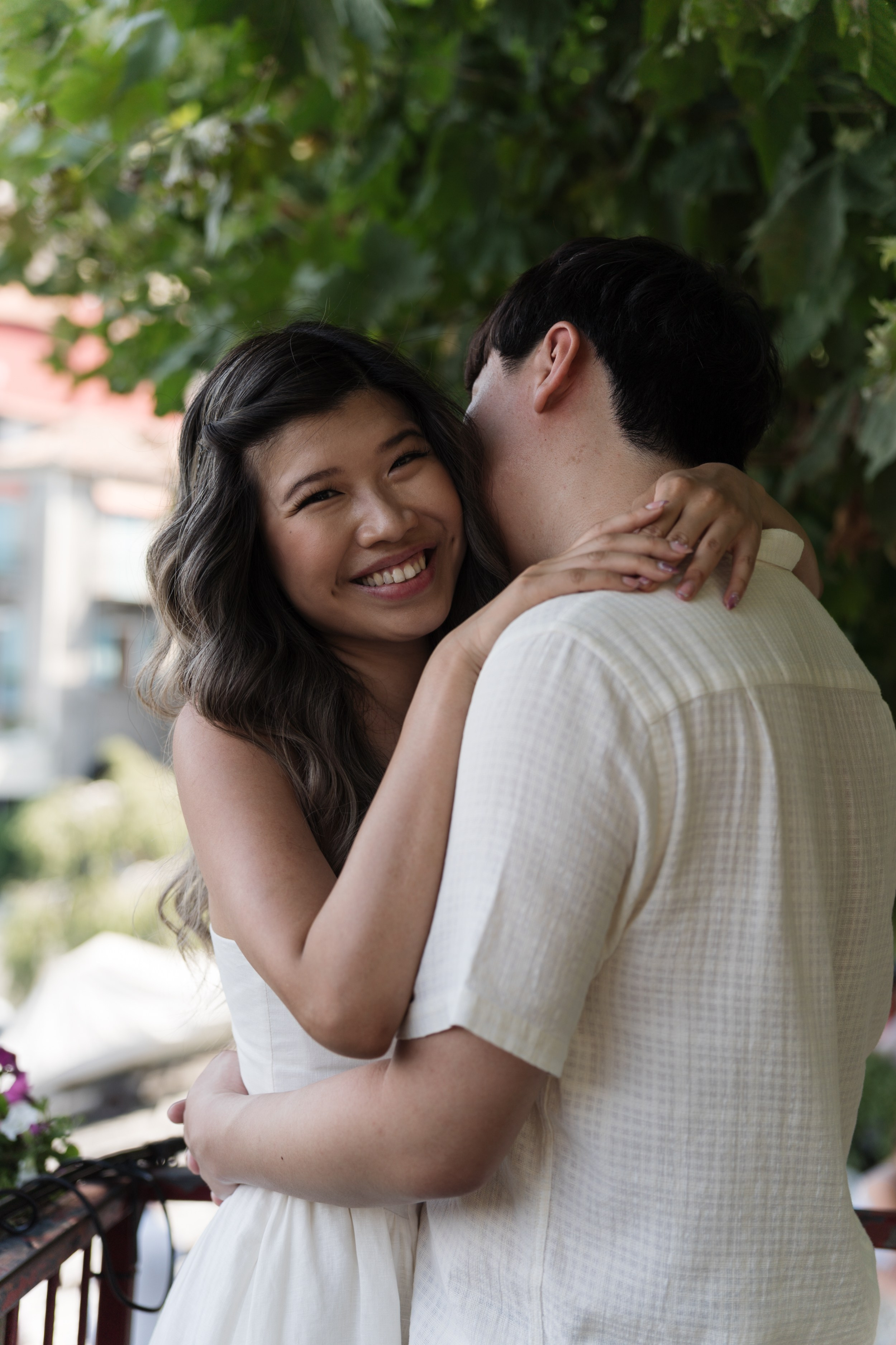 Varenna Lakeside Proposal. Lake Como Proposal Photographer | Surprise Proposals & Engagements