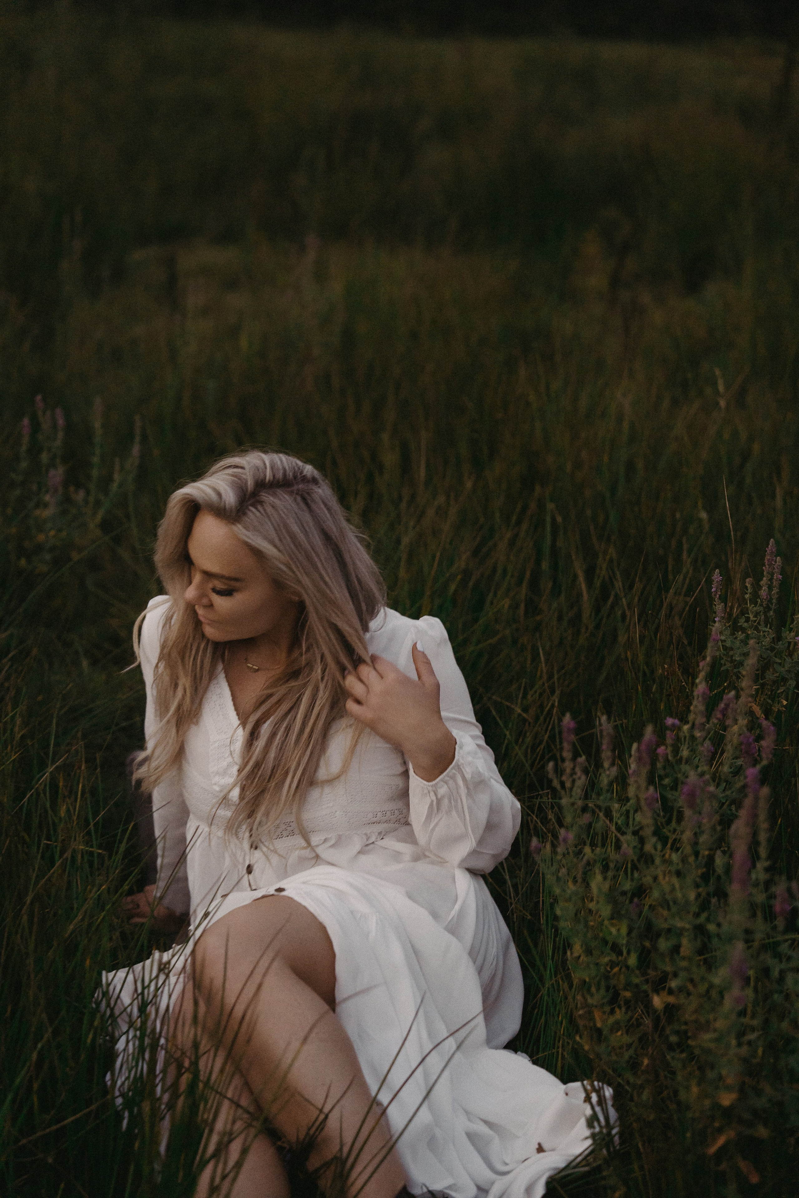 Pink sunset. Photographer and travel-blogger Aleksandra Gritsenko