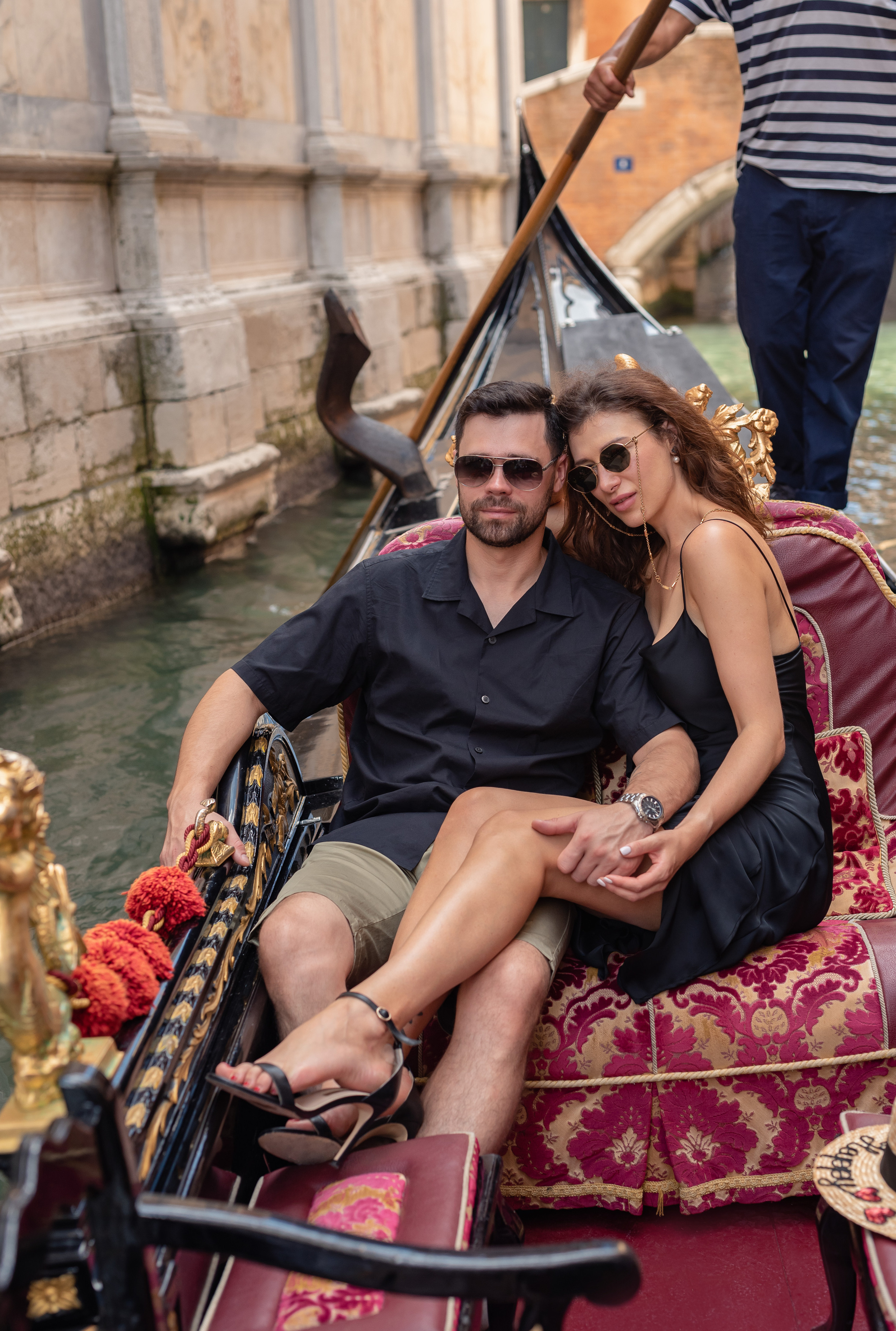 Photoshoot in gondola. Фотограф в Венеции Anna Terzi