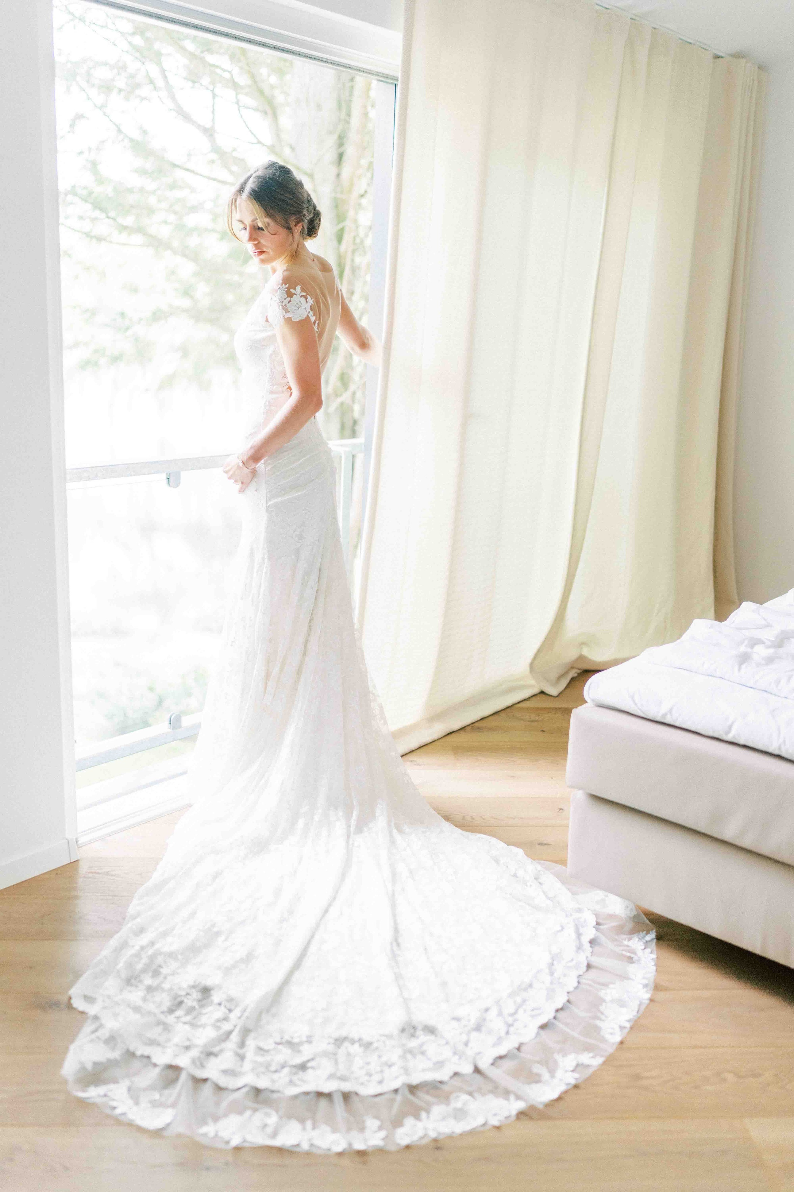 getting ready braut bei hochzeit landhaus am see garbsen