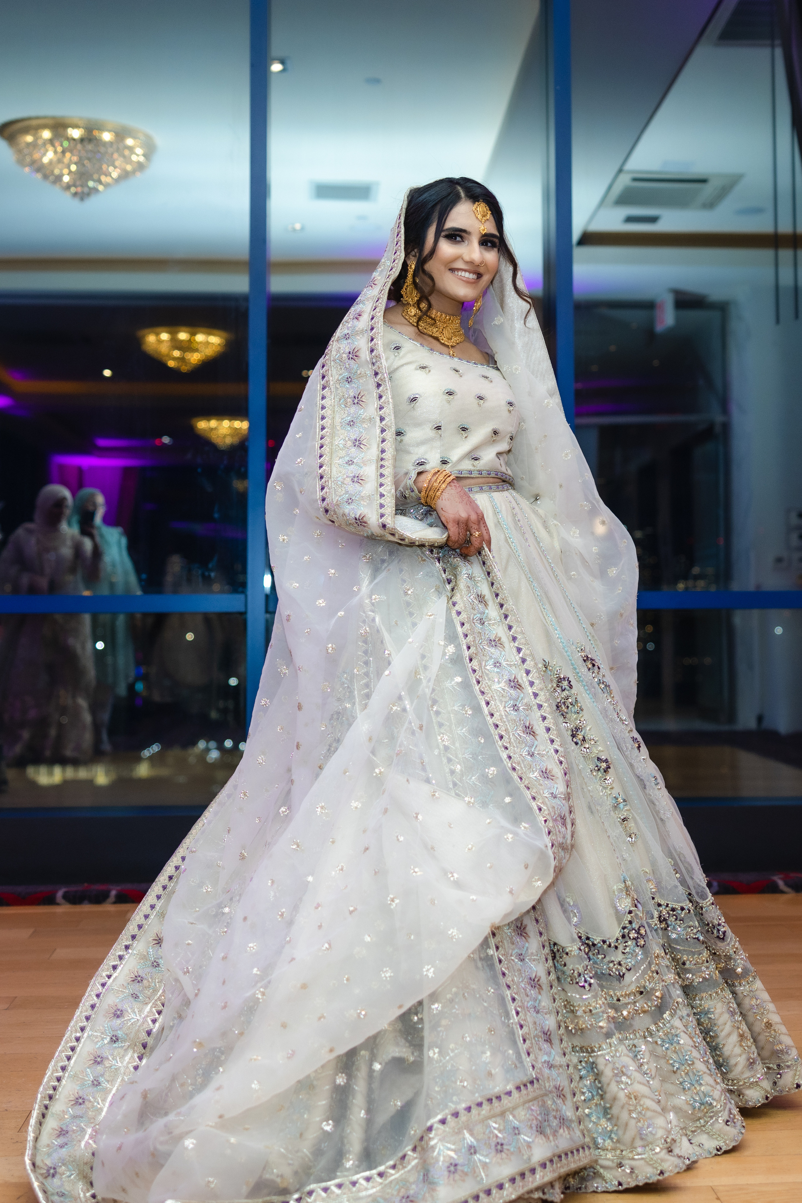 Indian Weddings. Wedding and Event photography, Kisses + Veil