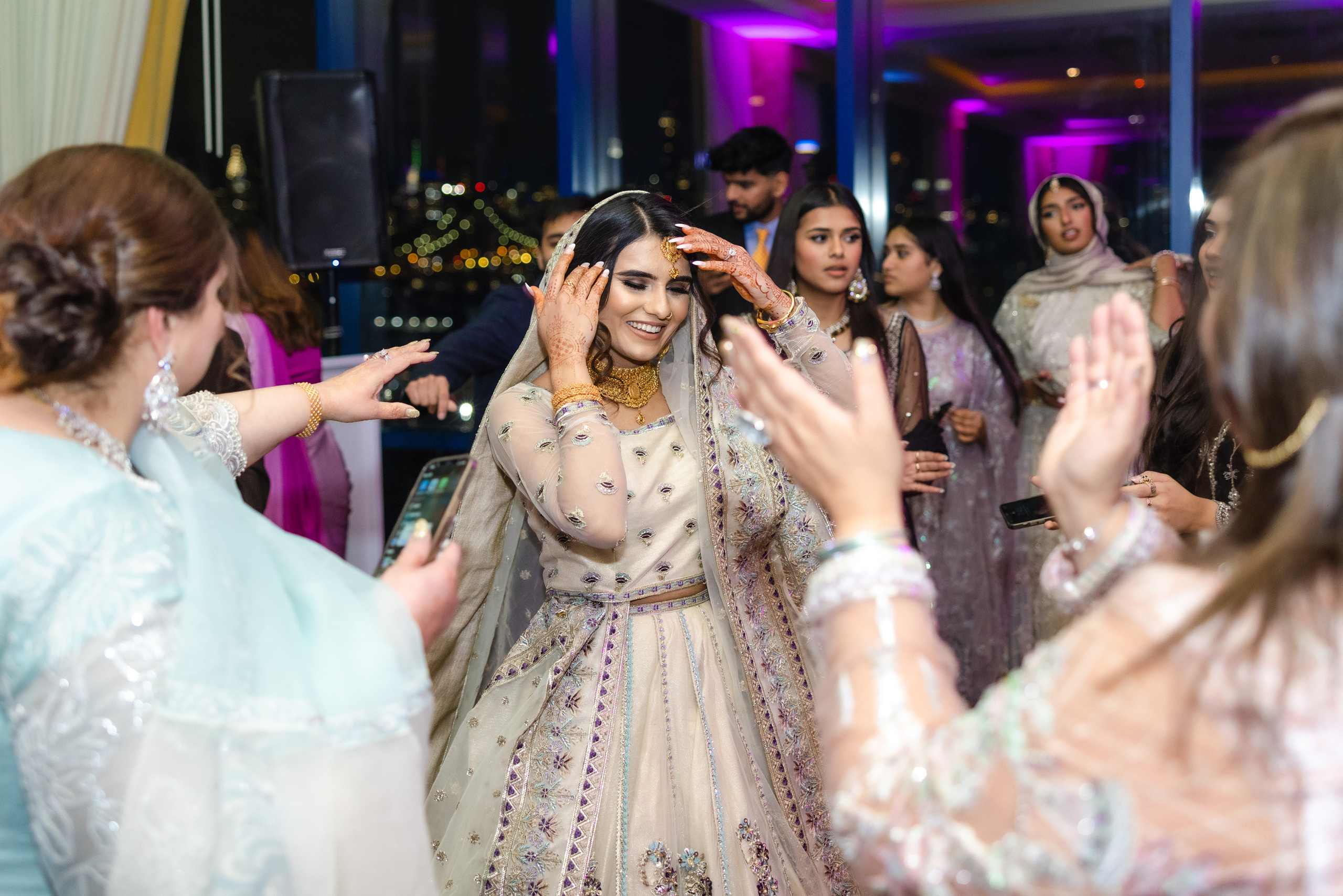 Indian Weddings. Wedding and Event photography, Kisses + Veil
