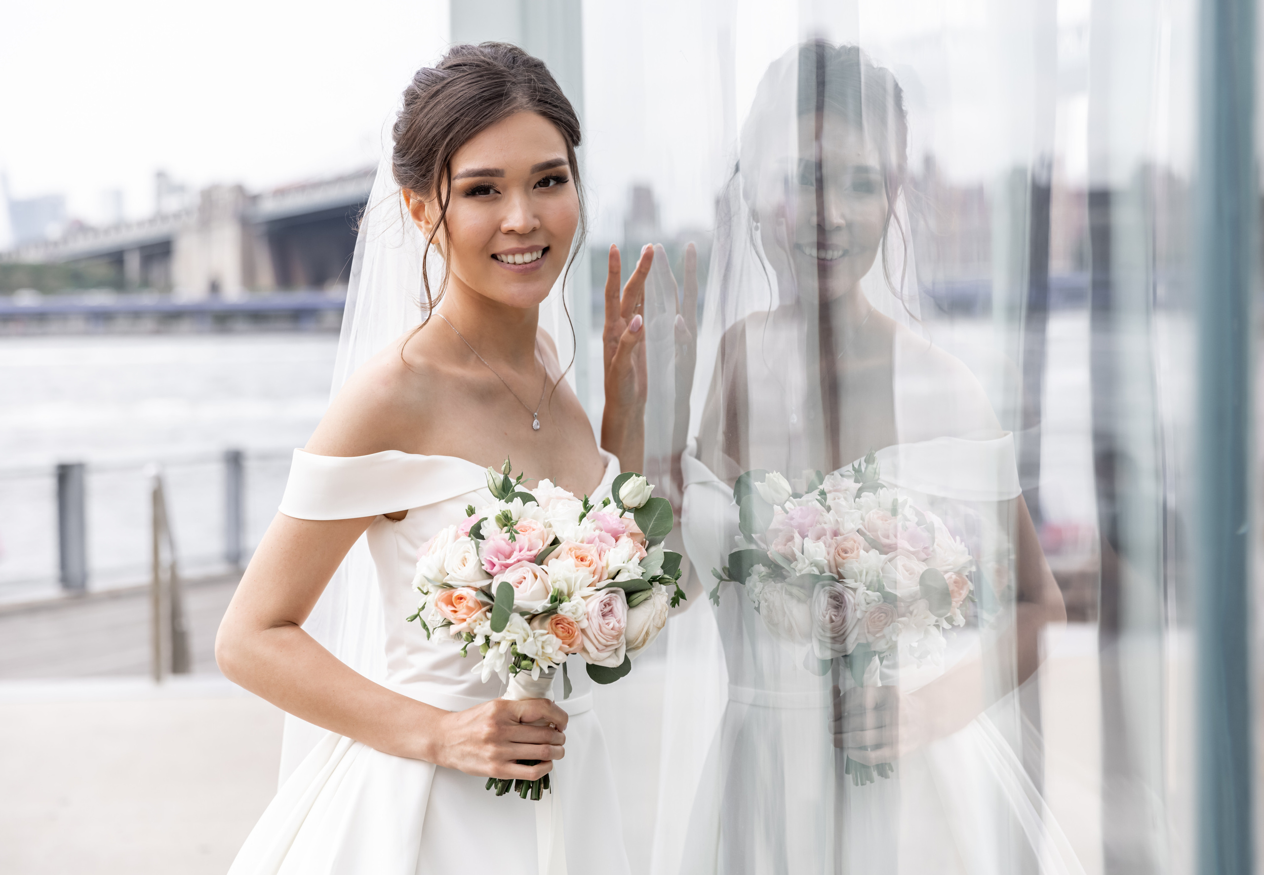 Wedding and Event photography, Kisses + Veil