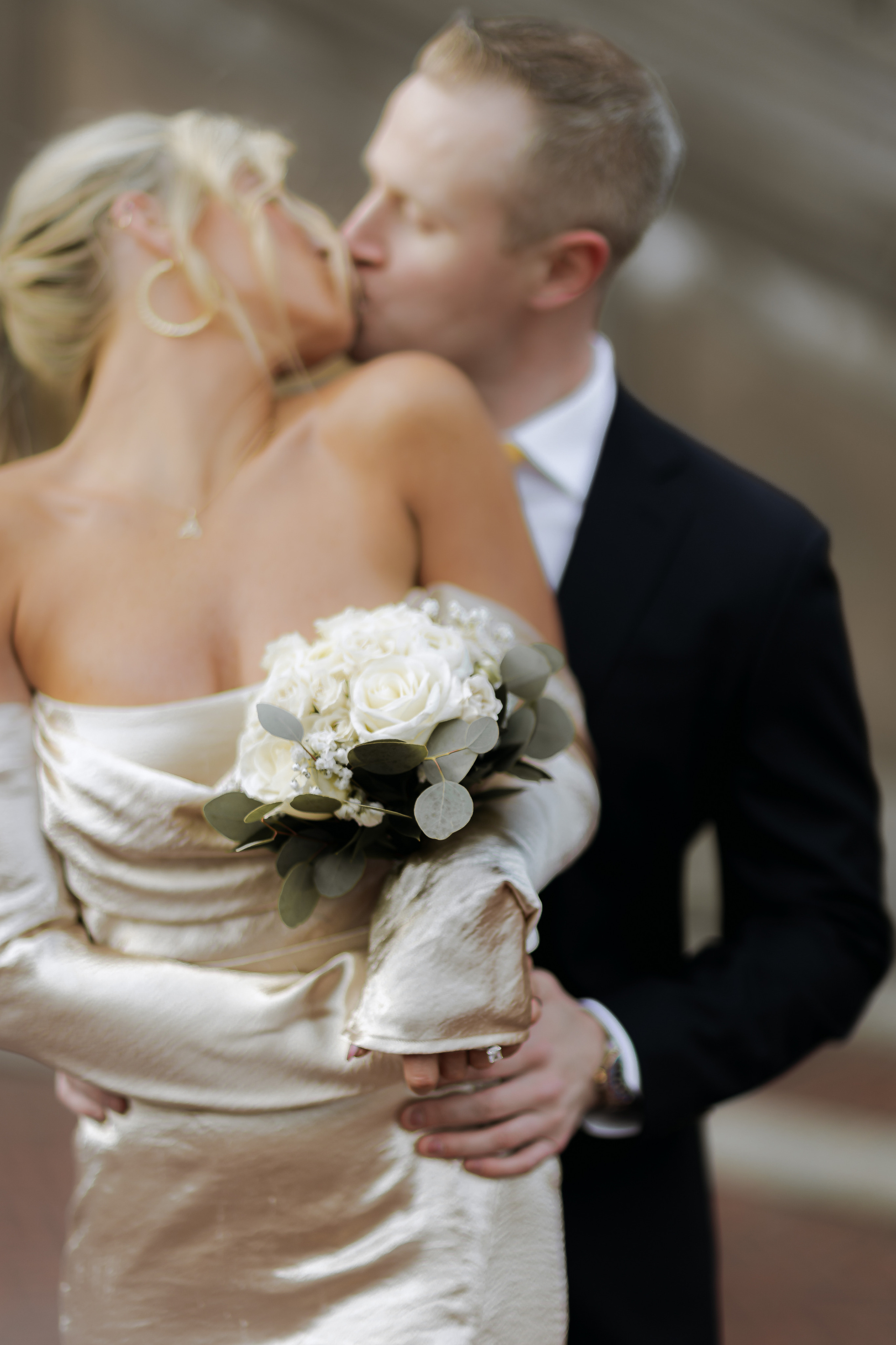 Engagement. Wedding and Event photography, Kisses + Veil