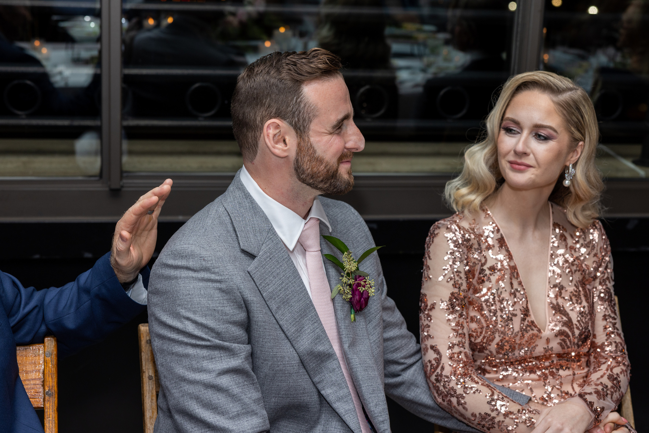 Nicholas & Madeleine. Wedding and Event photography, Kisses + Veil