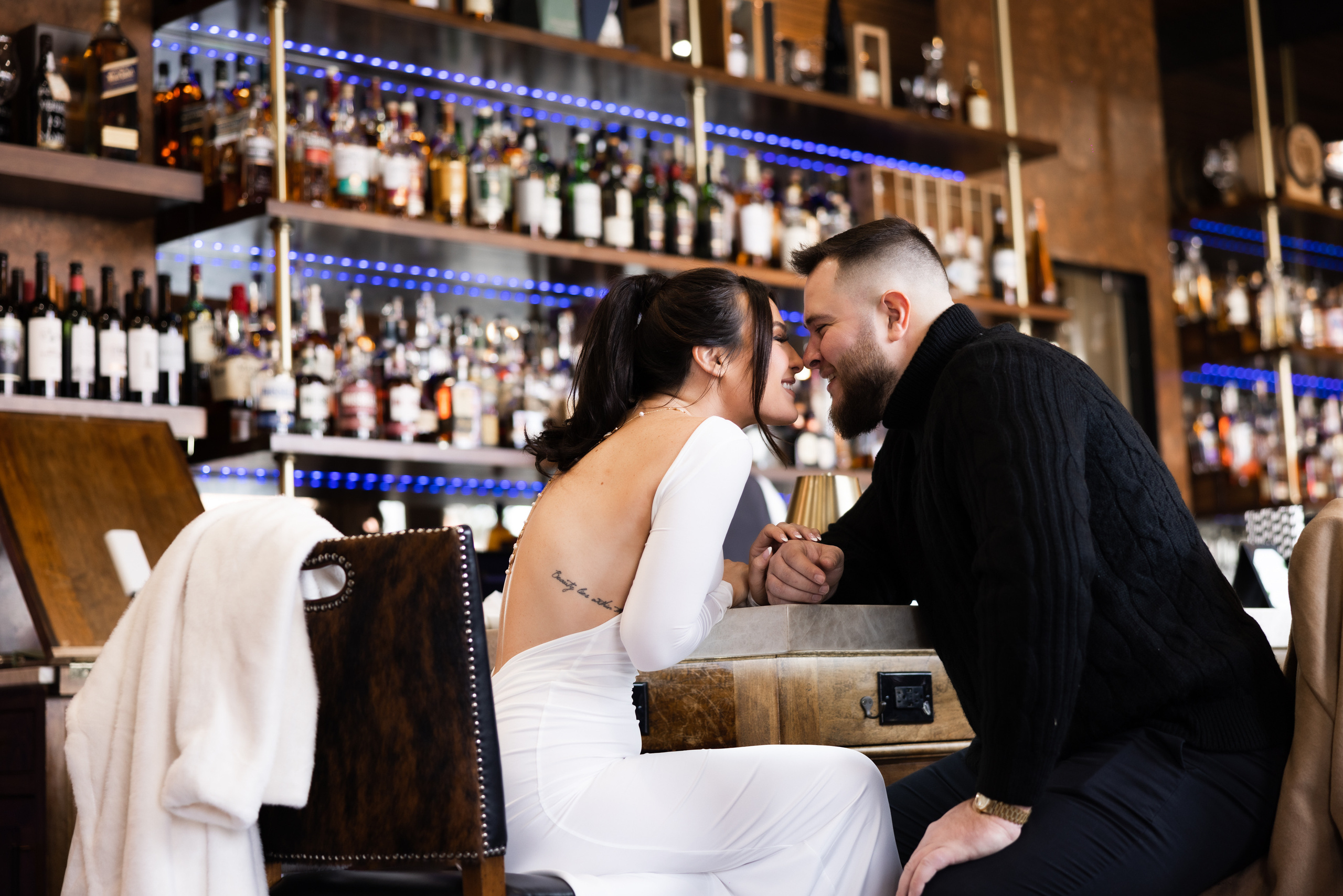 Engagement. Wedding and Event photography, Kisses + Veil