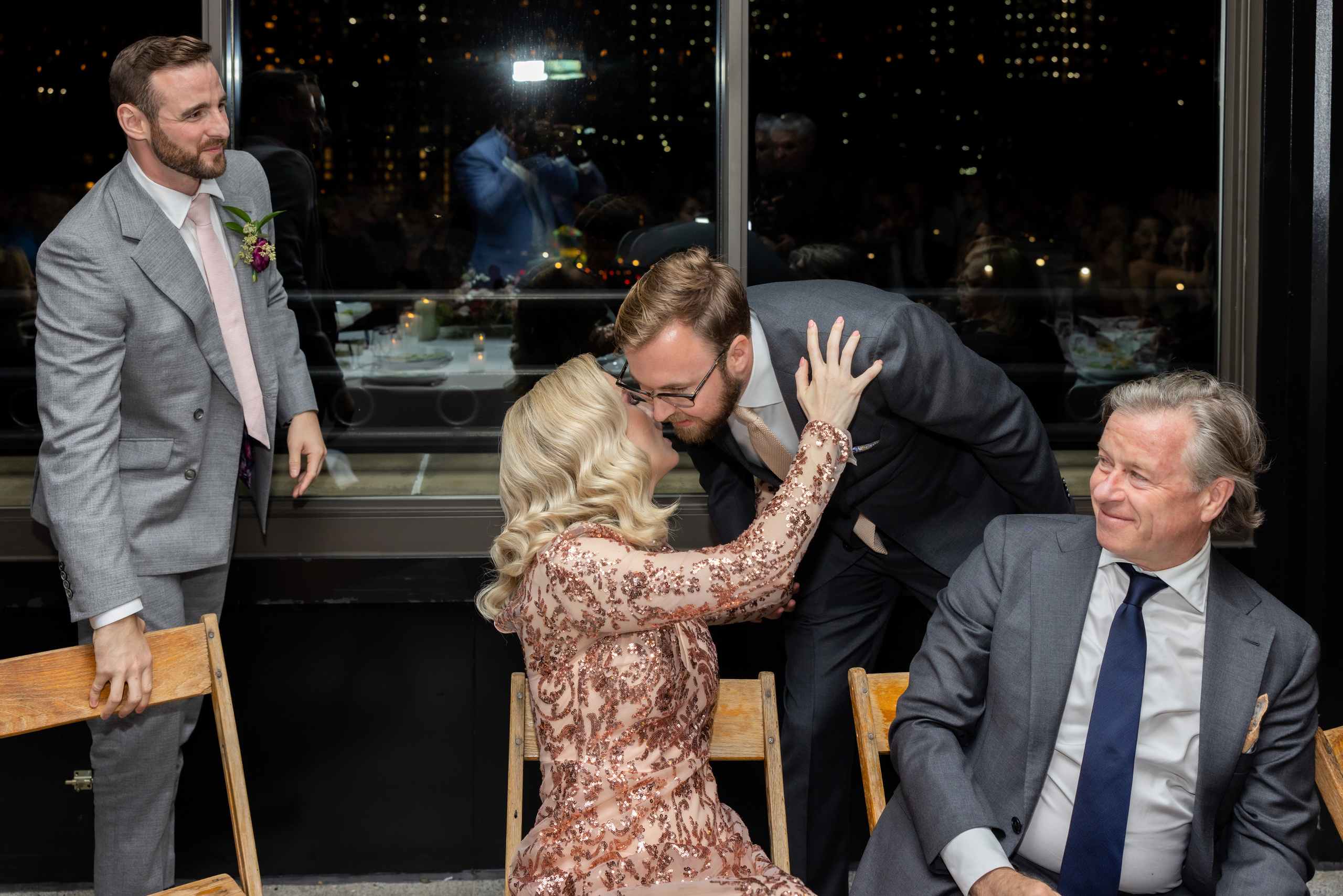 Nicholas & Madeleine. Wedding and Event photography, Kisses + Veil