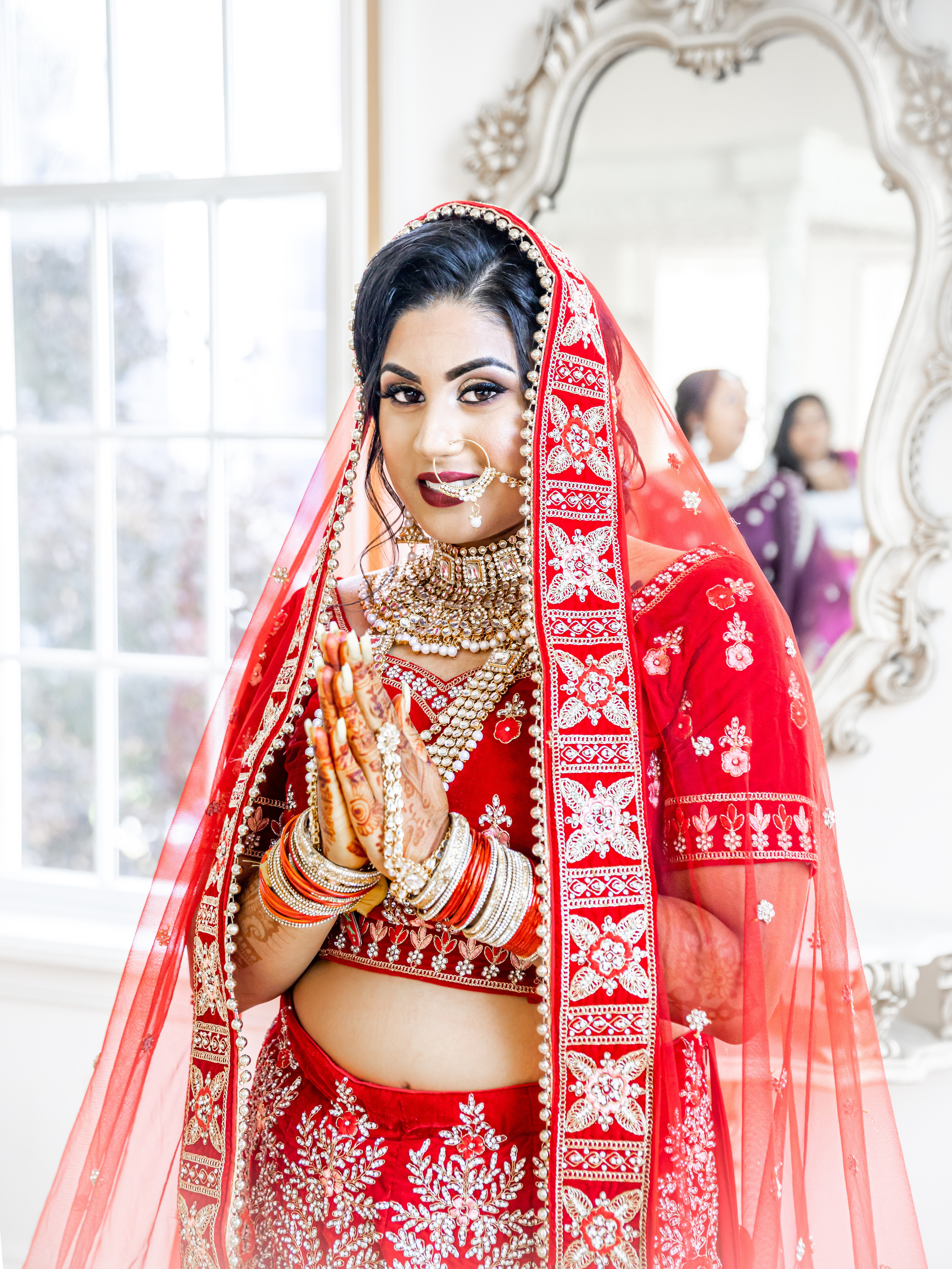 Indian Weddings. Wedding and Event photography, Kisses + Veil