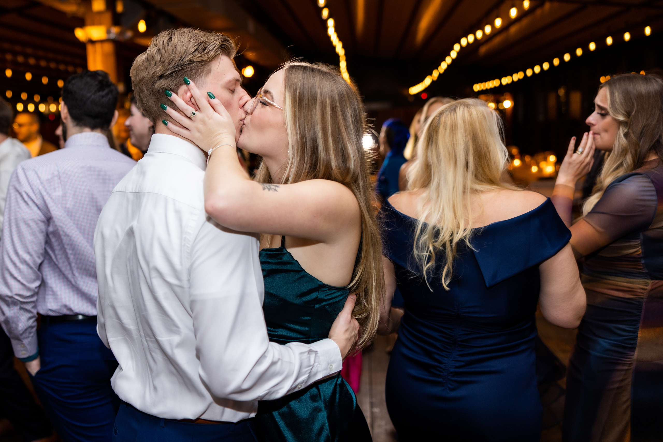 Nicholas & Madeleine. Wedding and Event photography, Kisses + Veil
