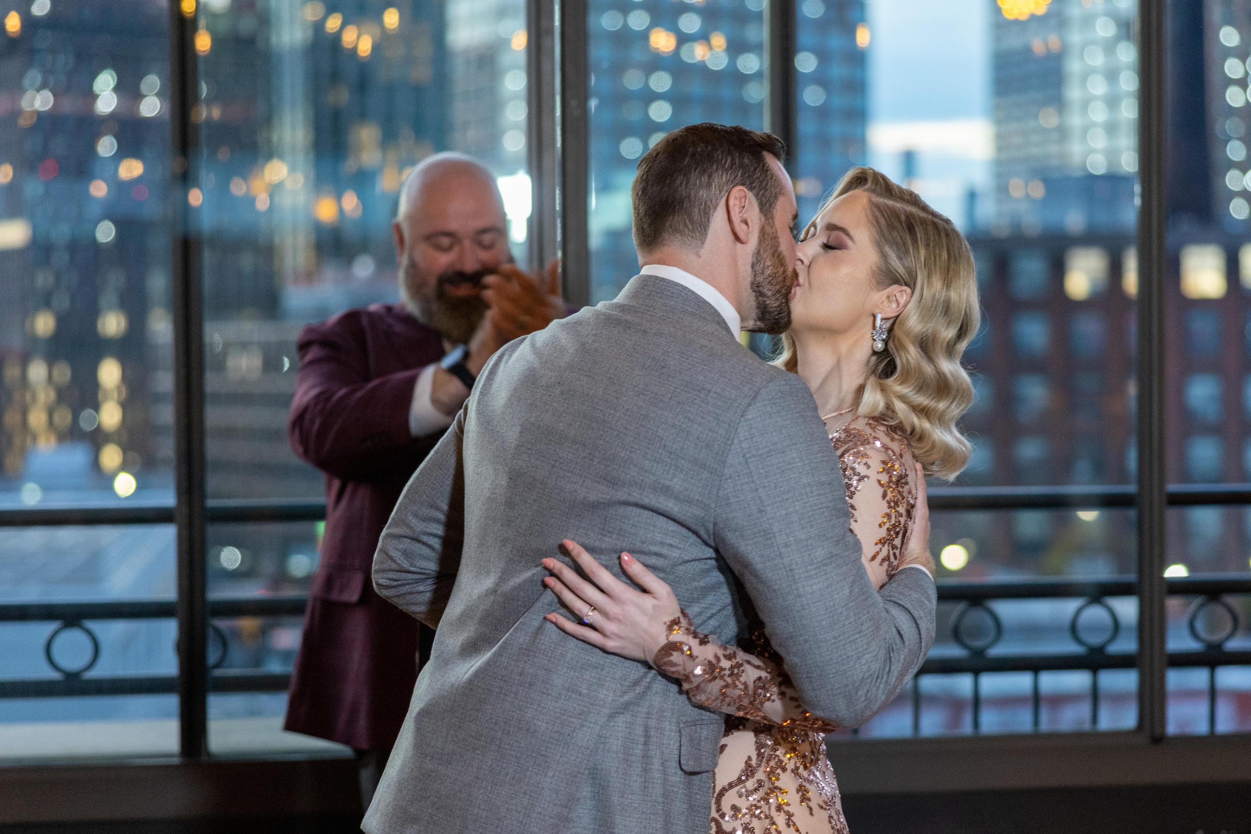 Nicholas & Madeleine. Wedding and Event photography, Kisses + Veil