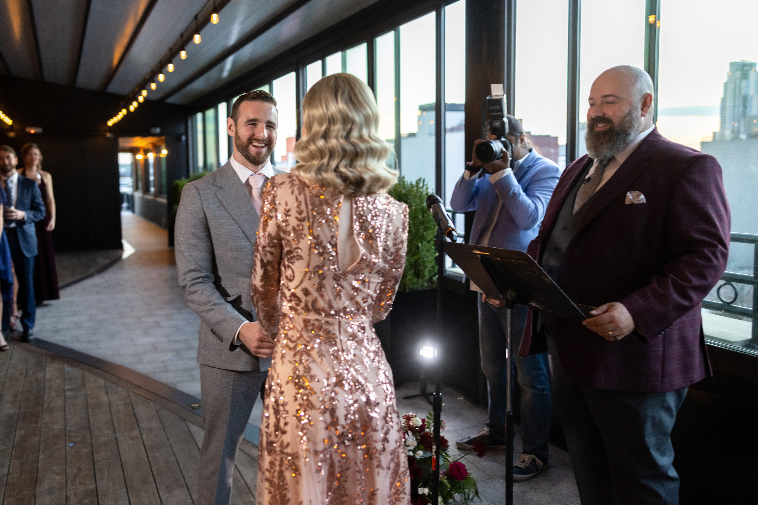 Nicholas & Madeleine. Wedding and Event photography, Kisses + Veil