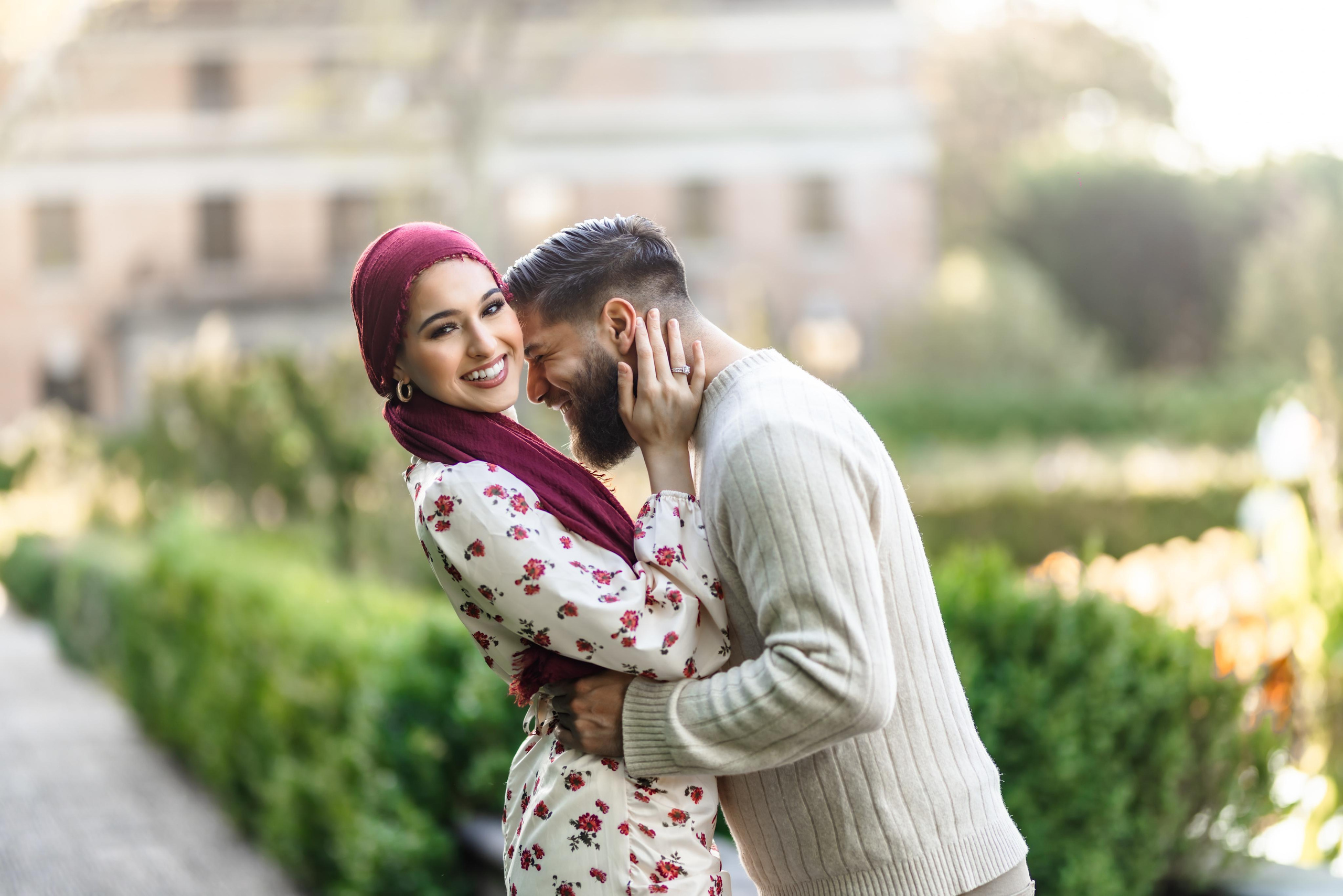 Engagement. Wedding and Event photography, Kisses + Veil