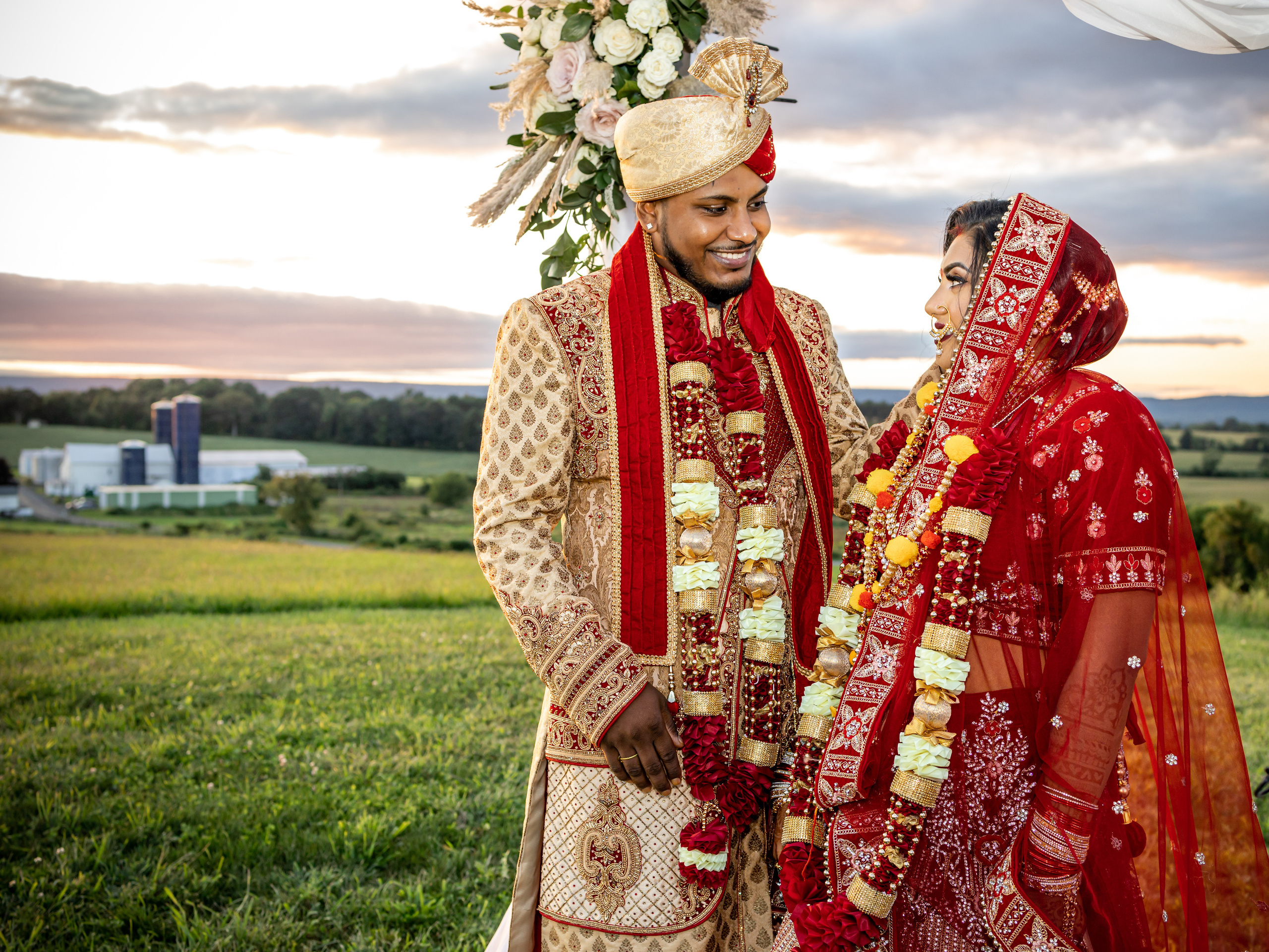 Indian Weddings. Wedding and Event photography, Kisses + Veil