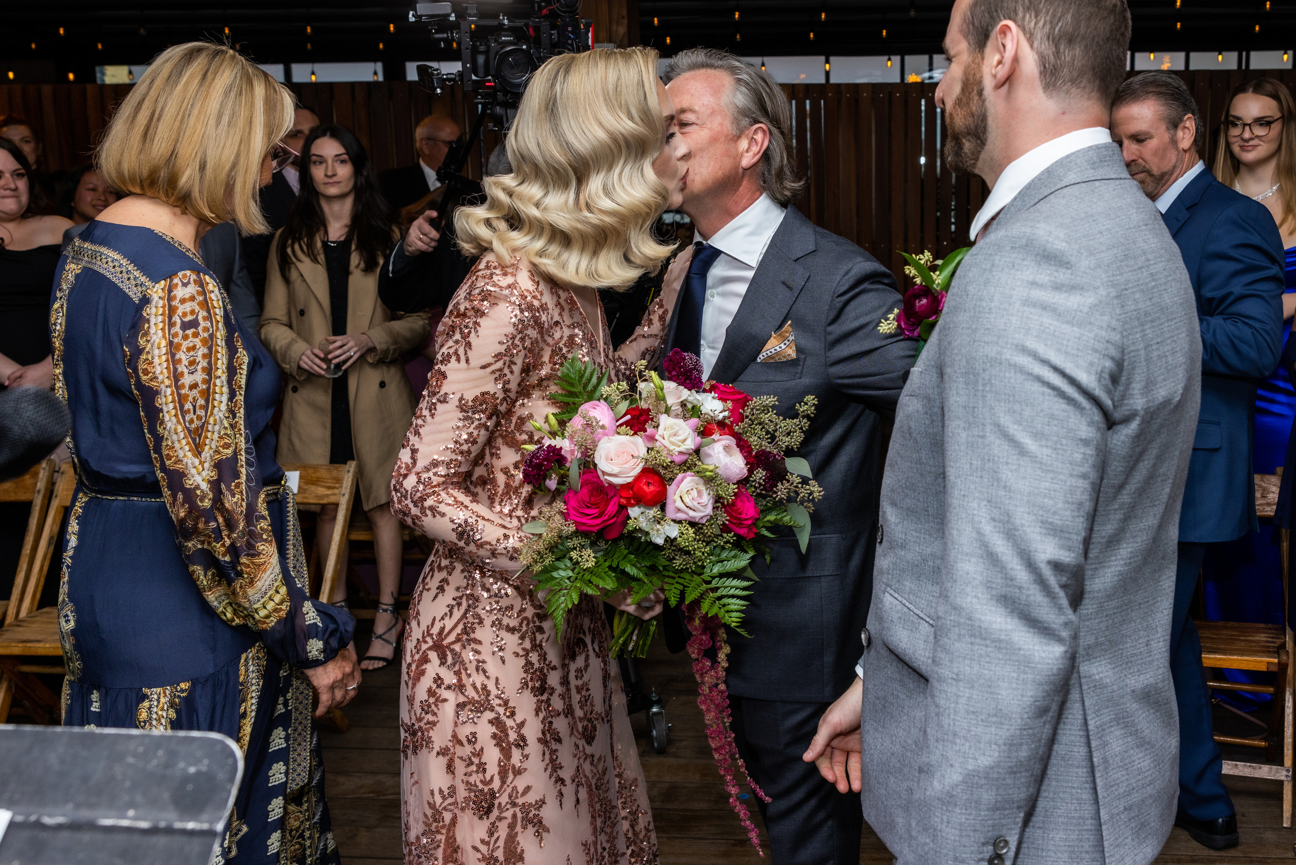 Nicholas & Madeleine. Wedding and Event photography, Kisses + Veil