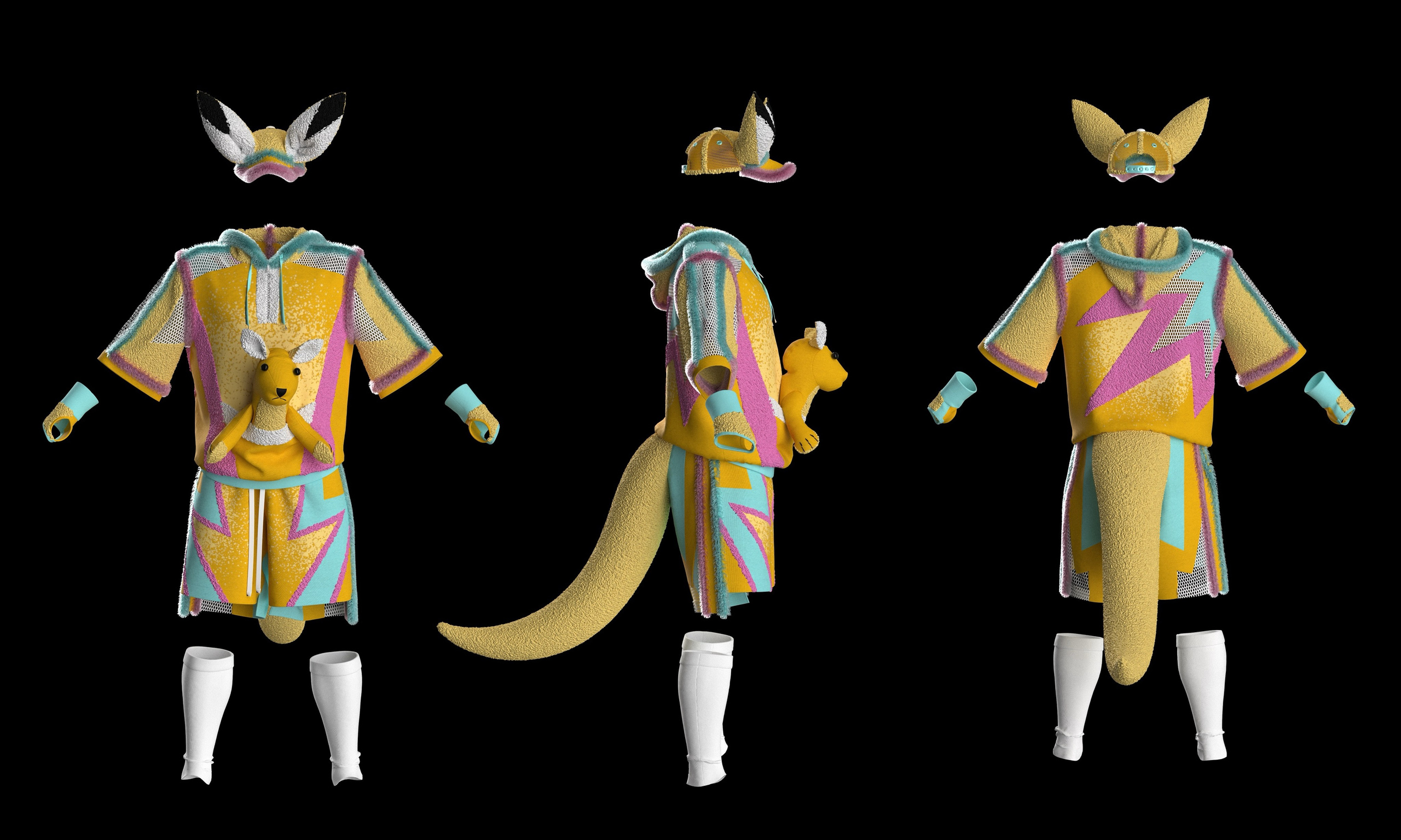 3D CLOTHING. Costume Design for Theme Parks & Live Performances | Character & Parade & Stage Costumes | 2D & 3D Costume Illustrations