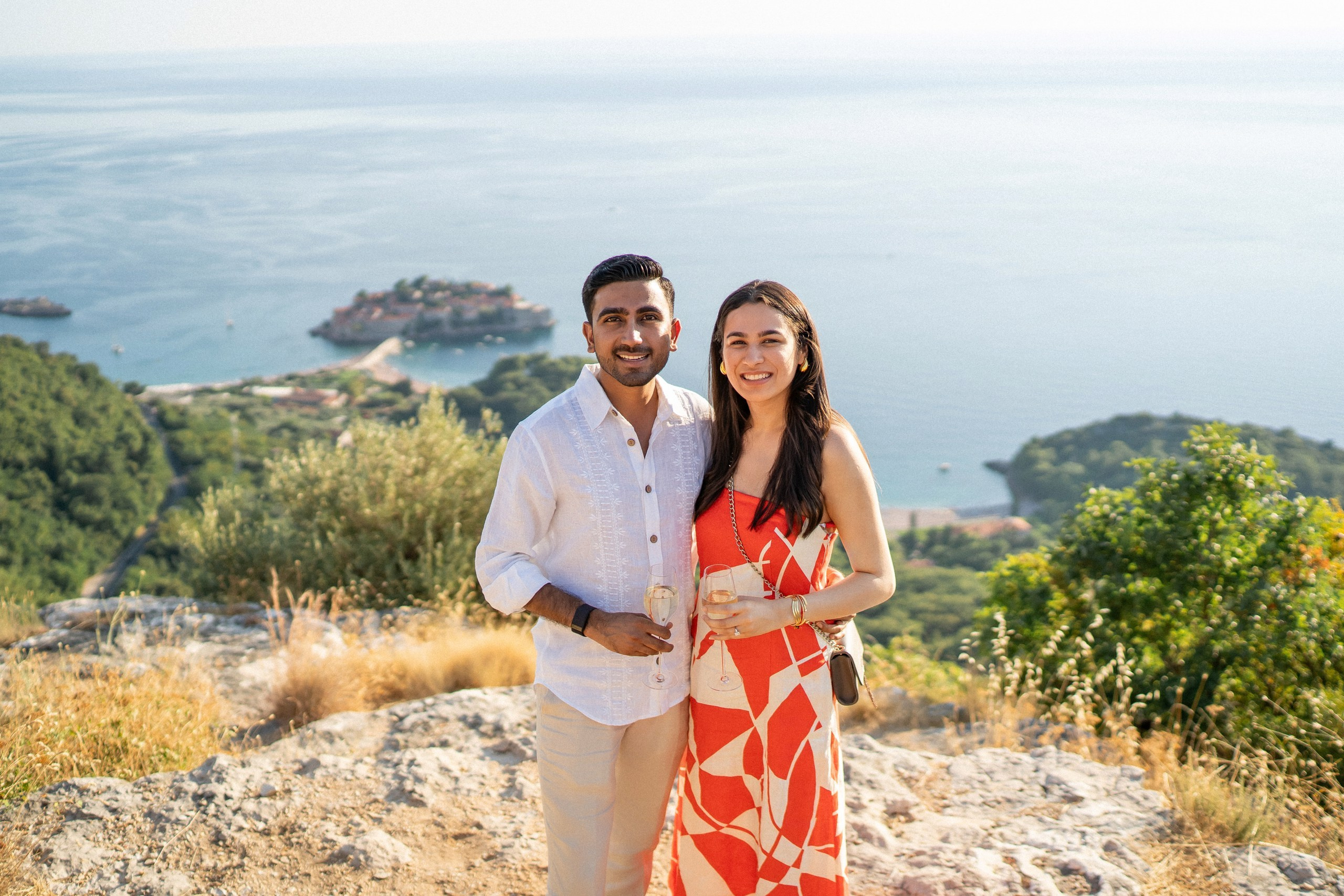 Сделайте предложение с невероятным видом в Черногории