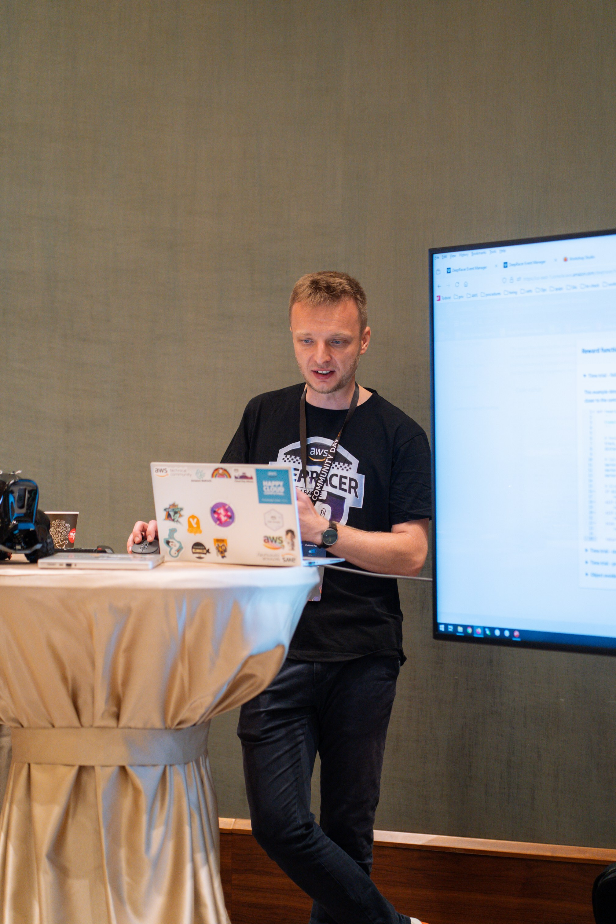 AWS Community Day Romania 2024. Cozac Cristian Photographer