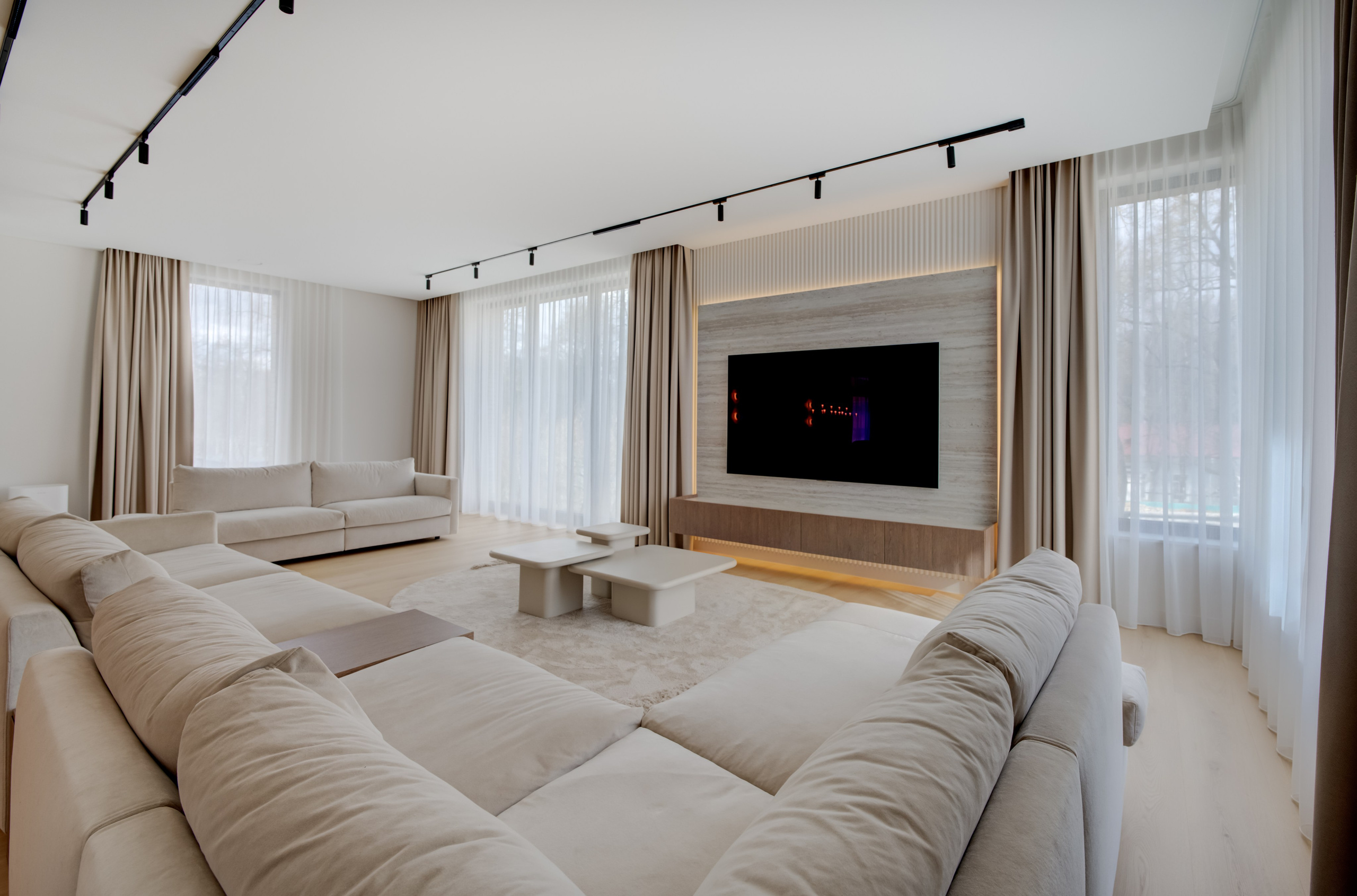 Profesionali nekilnojamojo turto fotografija — dizainerinis namas Sapiegos g