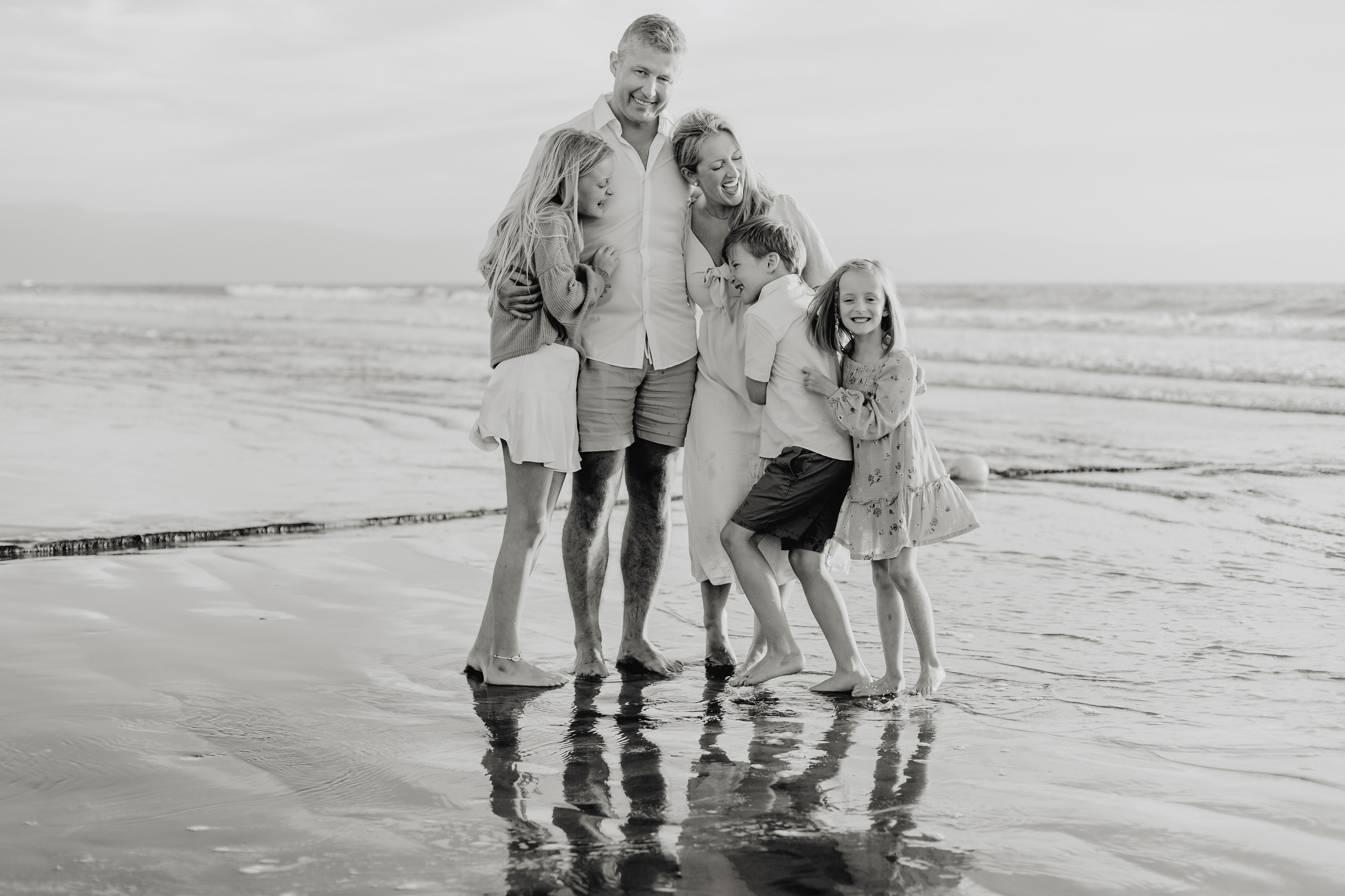 Laughter, Sand, and Sea: A Family Session in Nuevo Vallarta