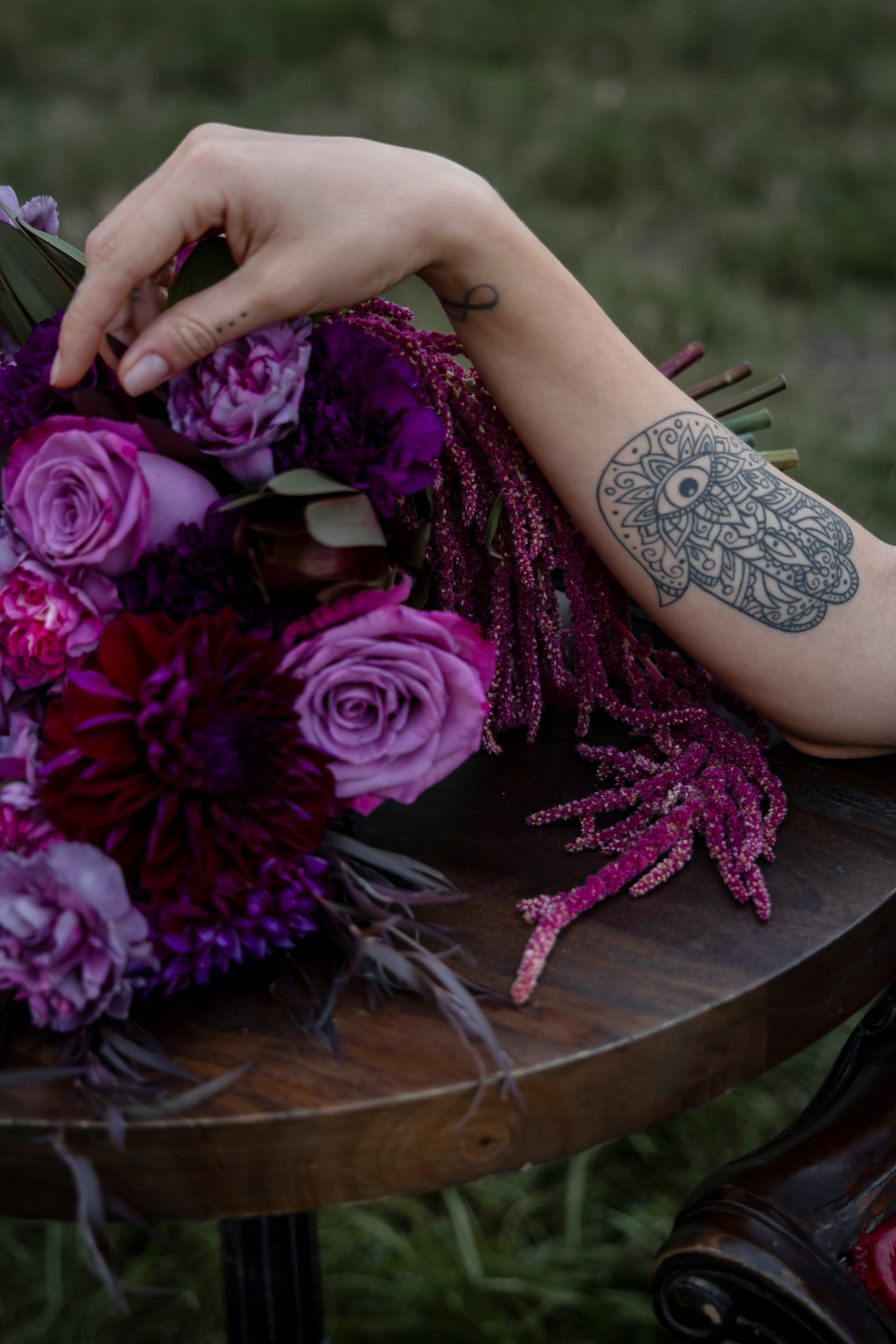 The bride in black dress. Bay Area Photographer: family, maternity, love story, wedding