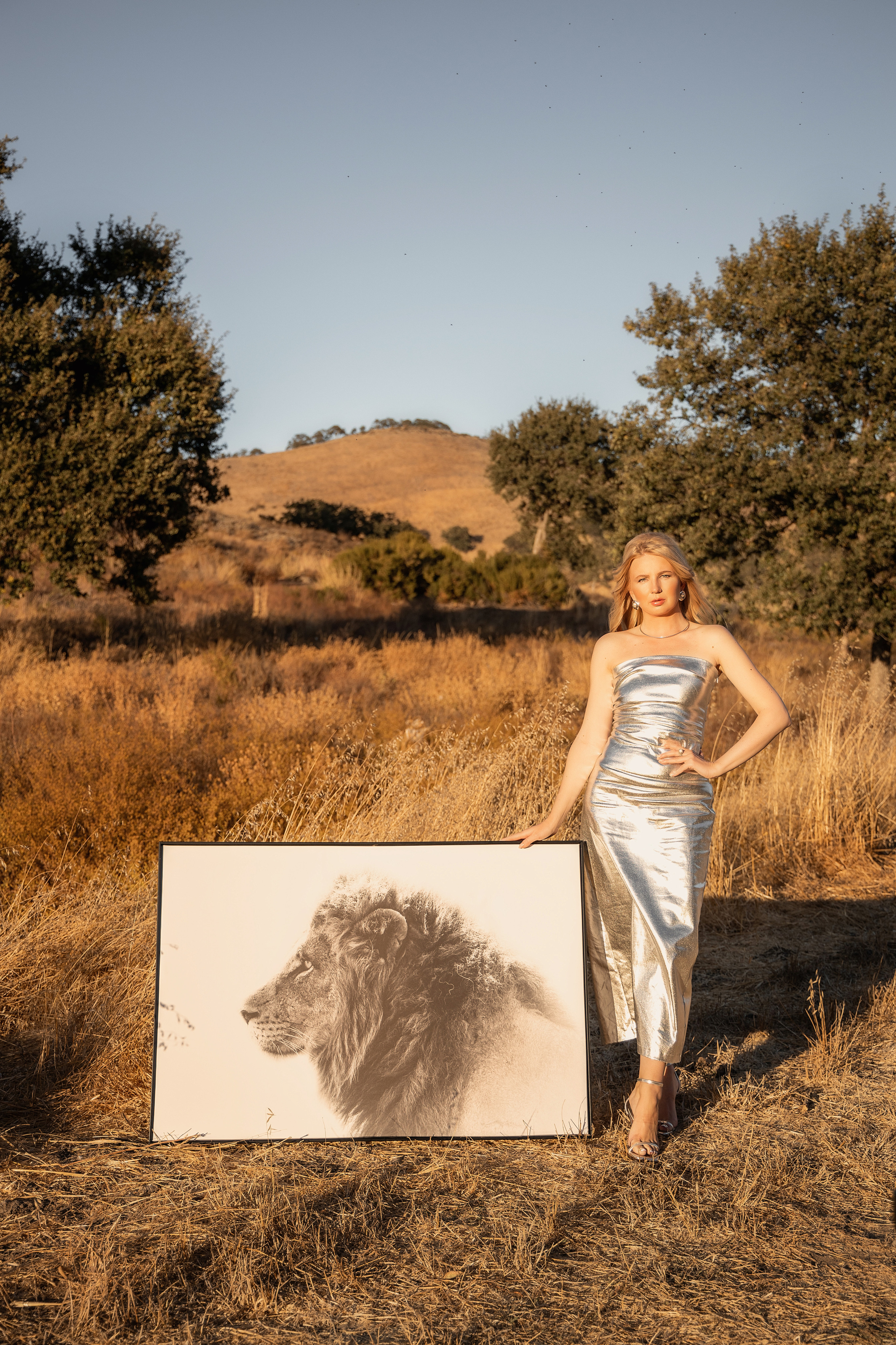 Walking with a lion. Bay Area Photographer: family, maternity, love story, wedding