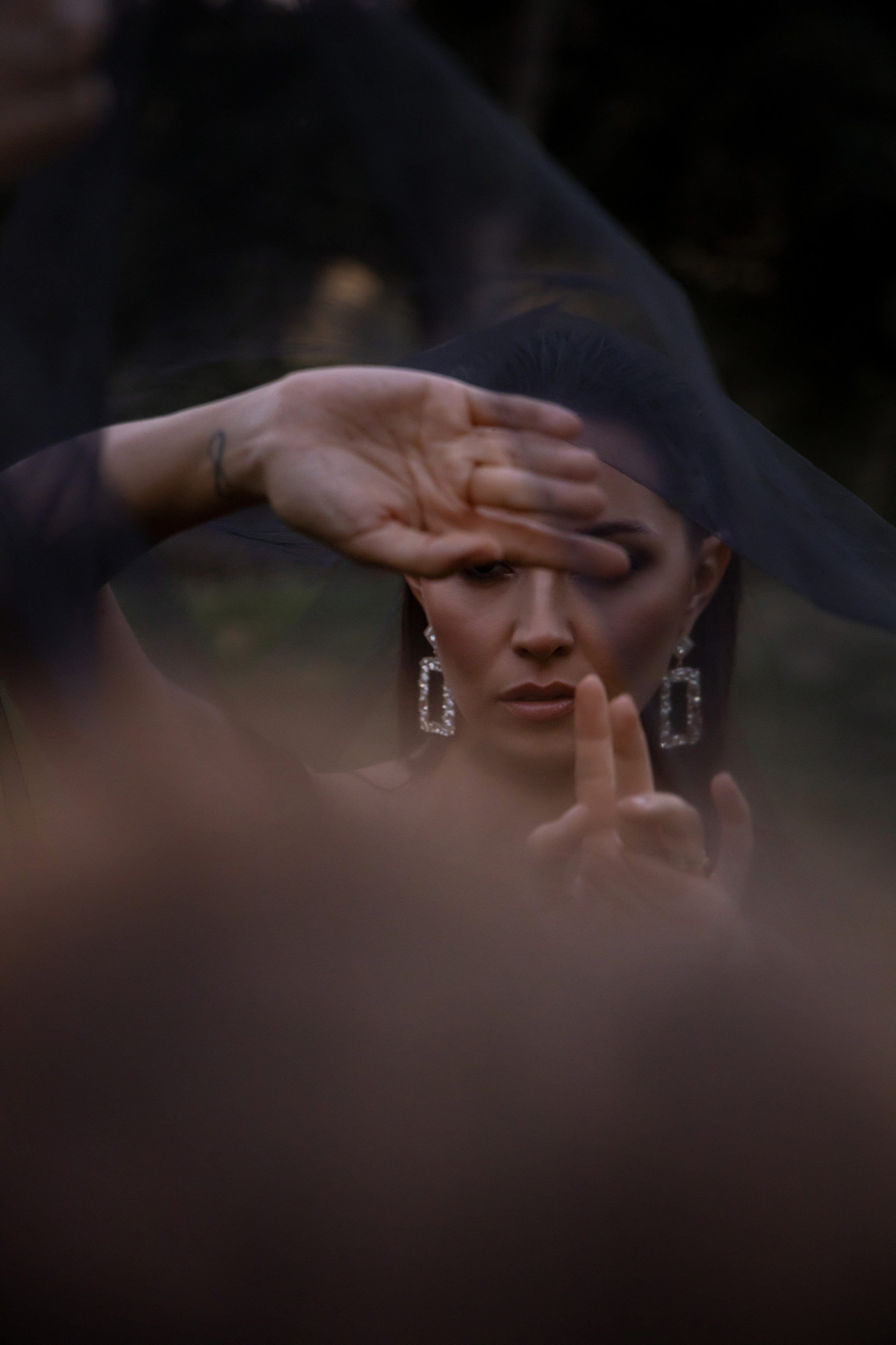 The bride in black dress. Bay Area Photographer: family, maternity, love story, wedding