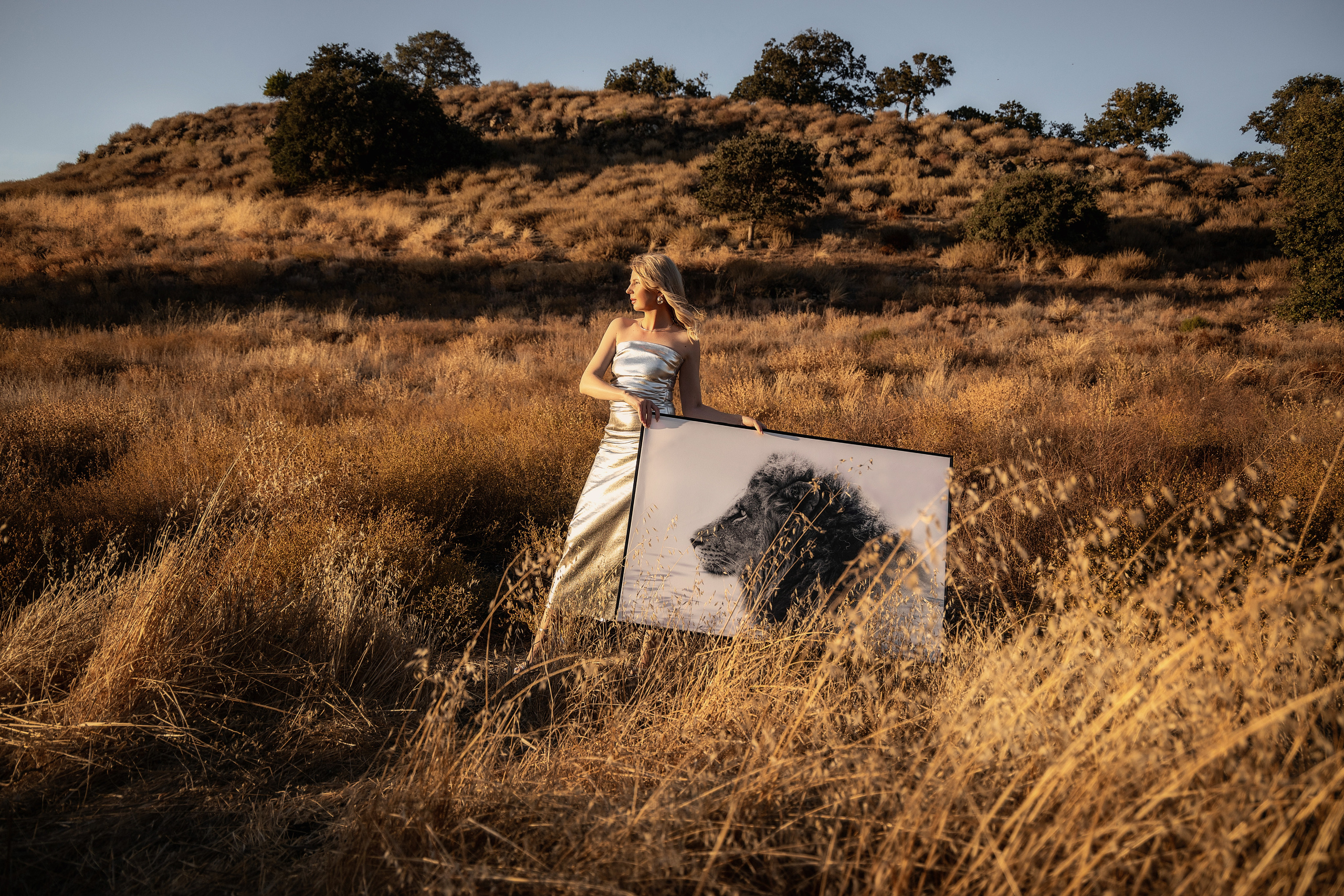 Walking with a lion. Bay Area Photographer: family, maternity, love story, wedding