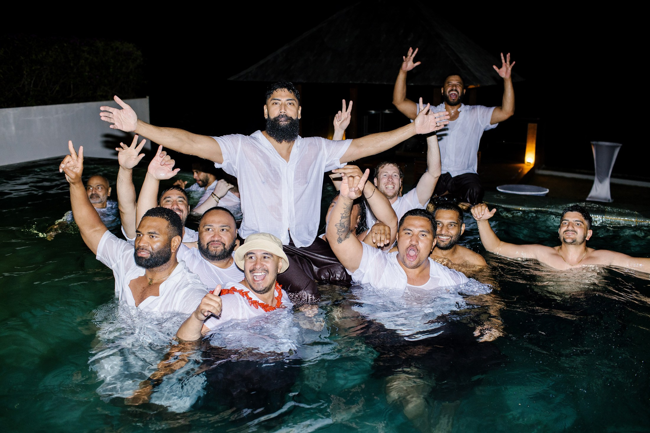 Big funny wedding with guests in paradise Bali island. Get.it.feel — Aesthetic Photography and Videography