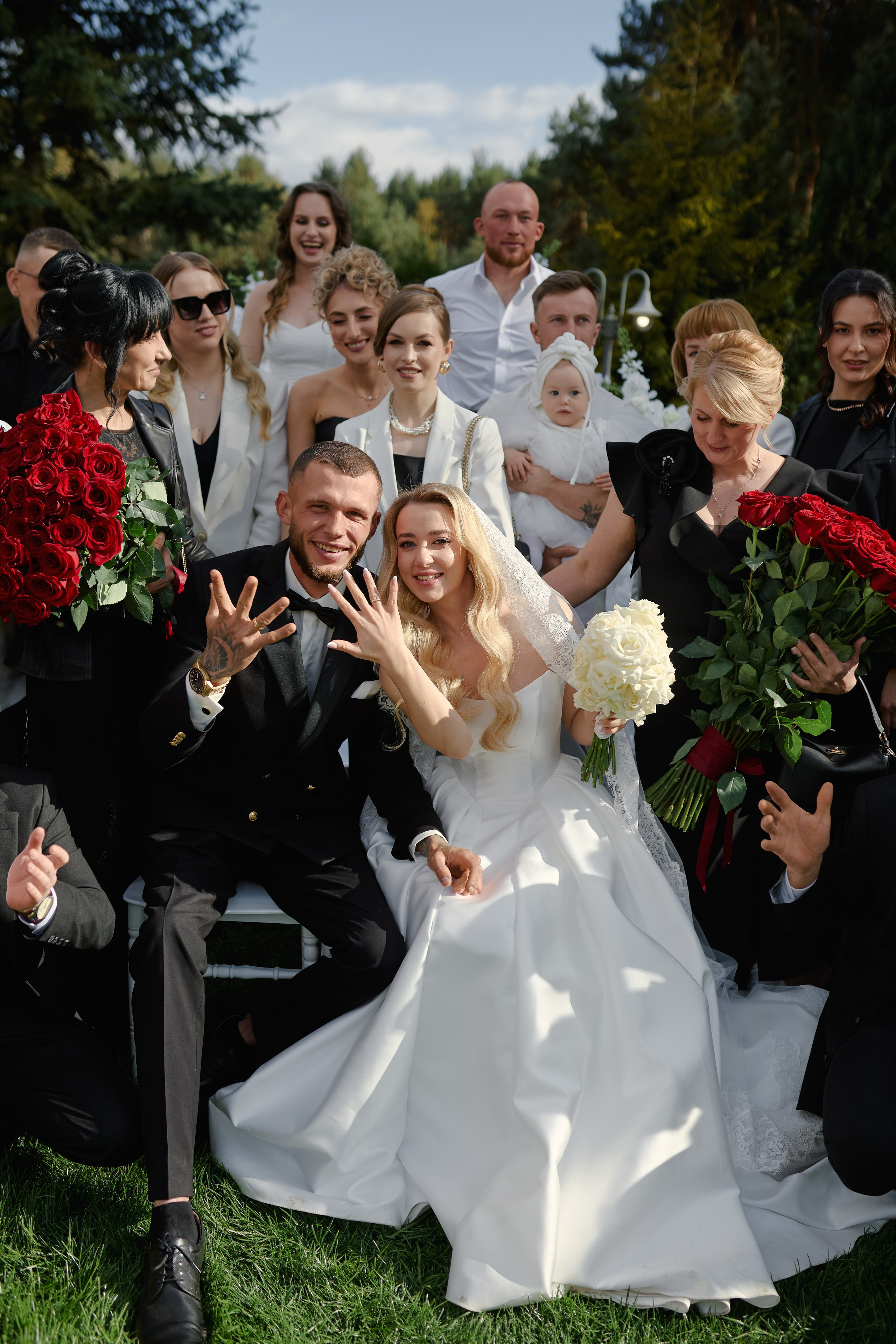 Natalia & Roman. Dworek przy lesie. Fotograf ślubny i rodzinny w Krakowie Yana Klymova