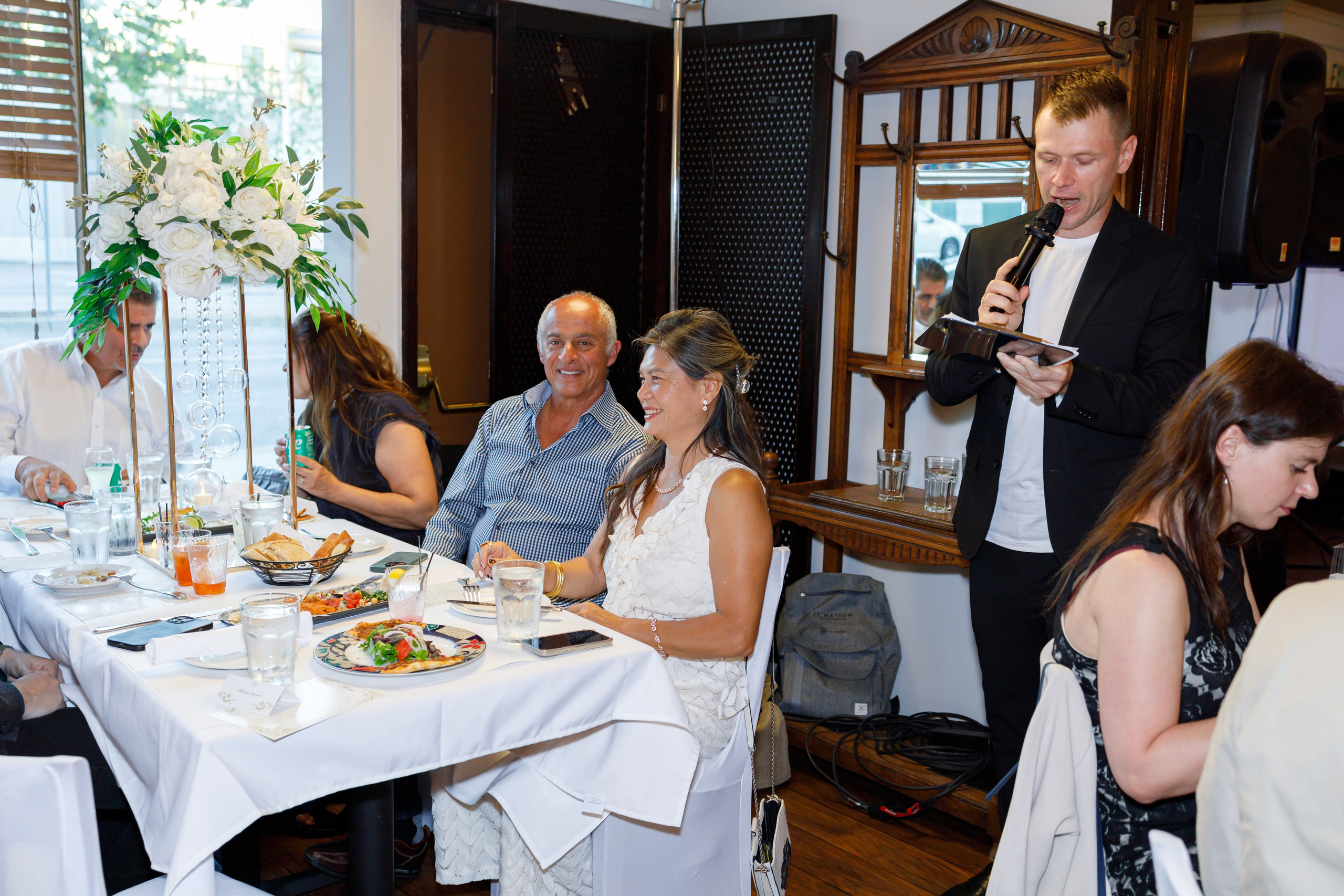 Wedding banquet. Family and Event photographer in Bay Area Elena Tiuriumina