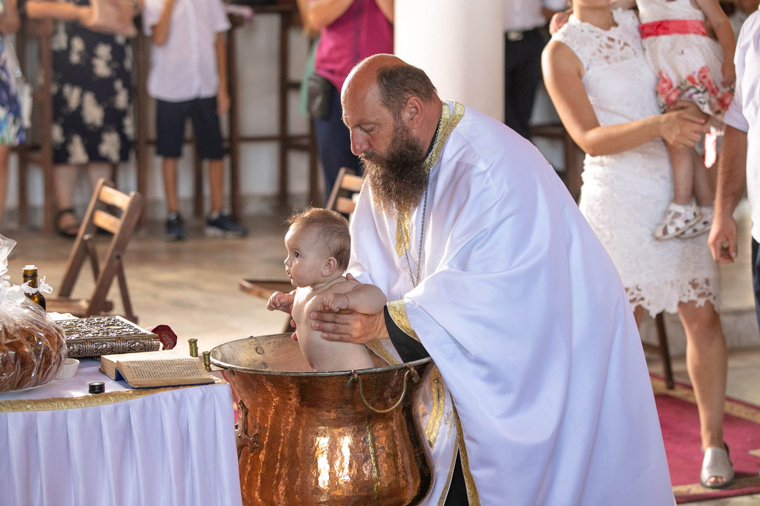 Крещение фото. Семейный фотограф в Бургасе Владимир