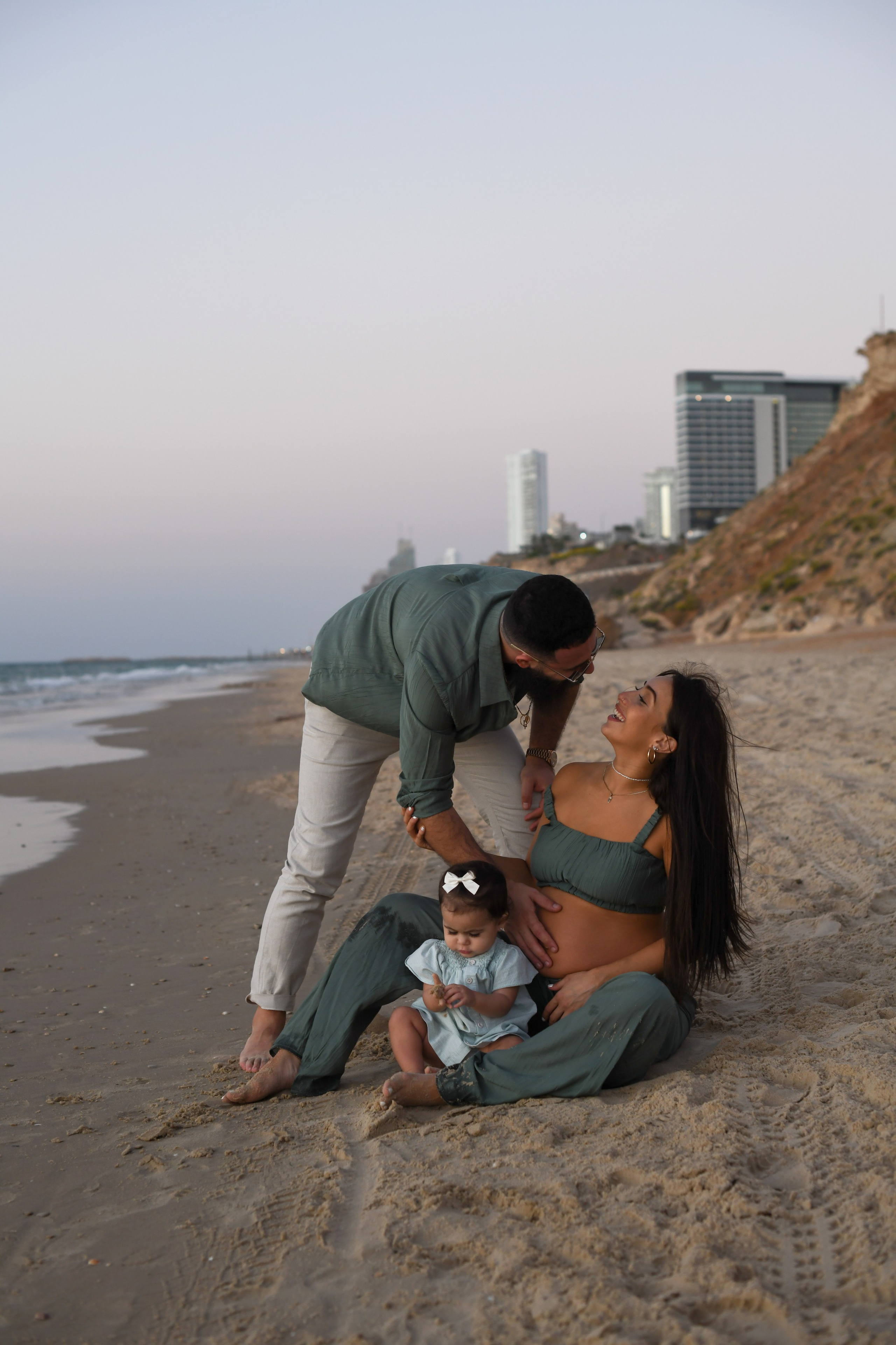 Nofar's family. צלמת ולדה