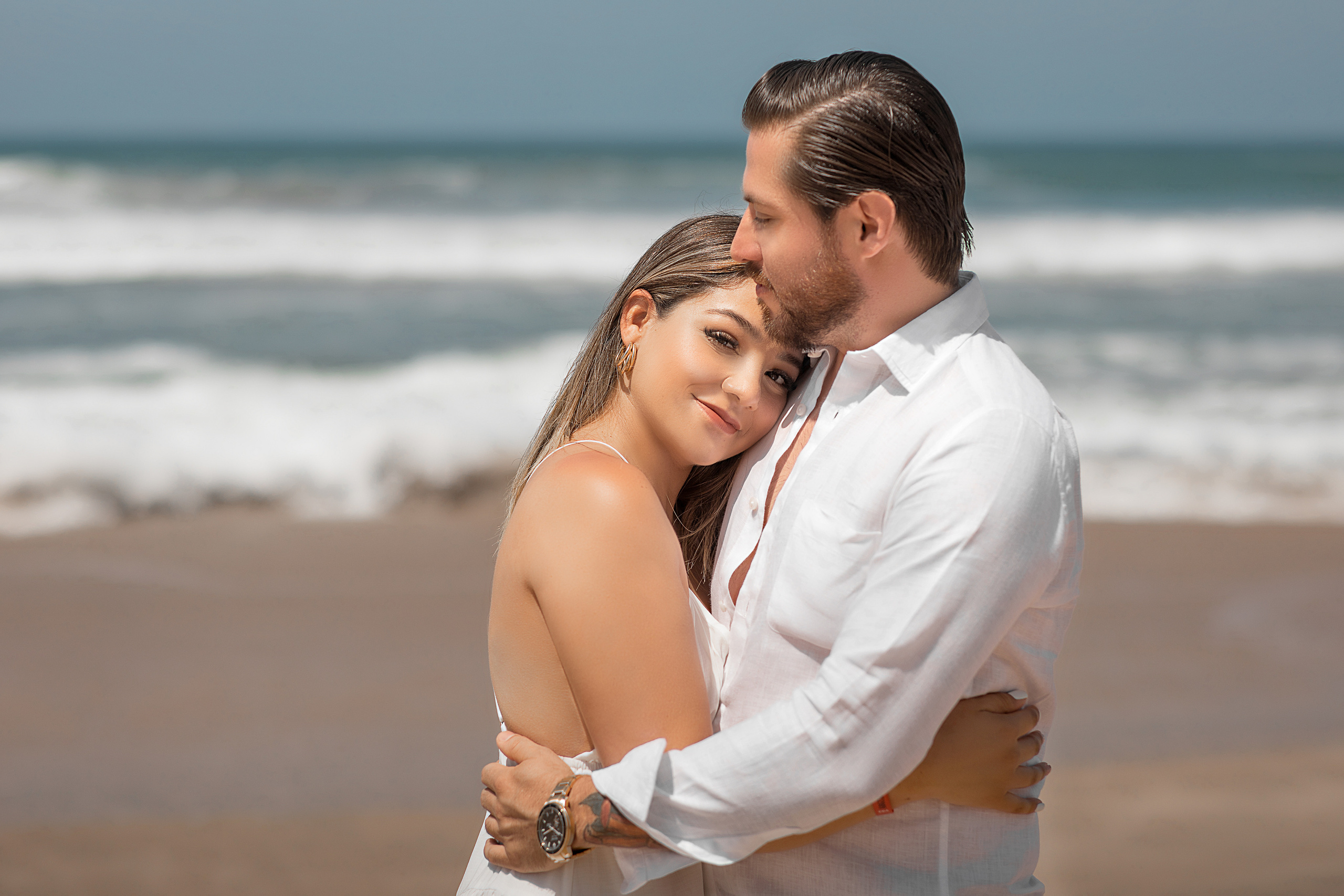 Sesion de fotos en pareja para Leslie. Hotel Riu Mazatlan. Виктория Кастельянос. Русскоязычный фотограф в Мексике