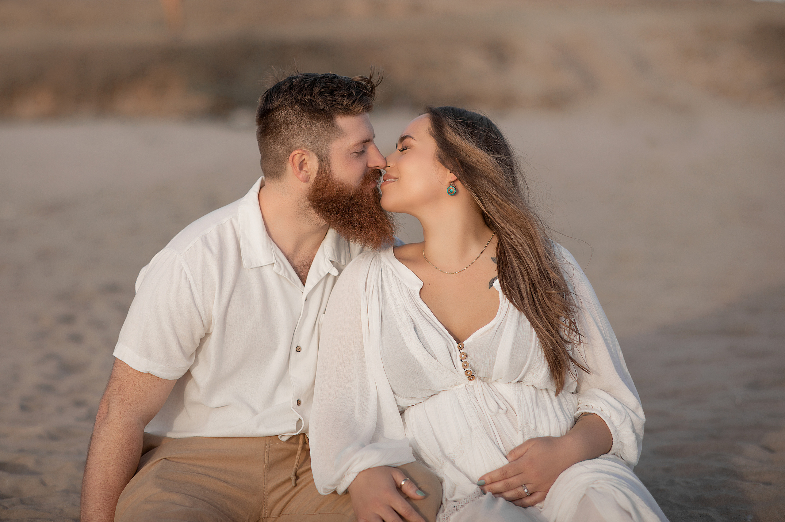 Sesion de maternidad en la playa para Natalie. Виктория Кастельянос. Русскоязычный фотограф в Мексике
