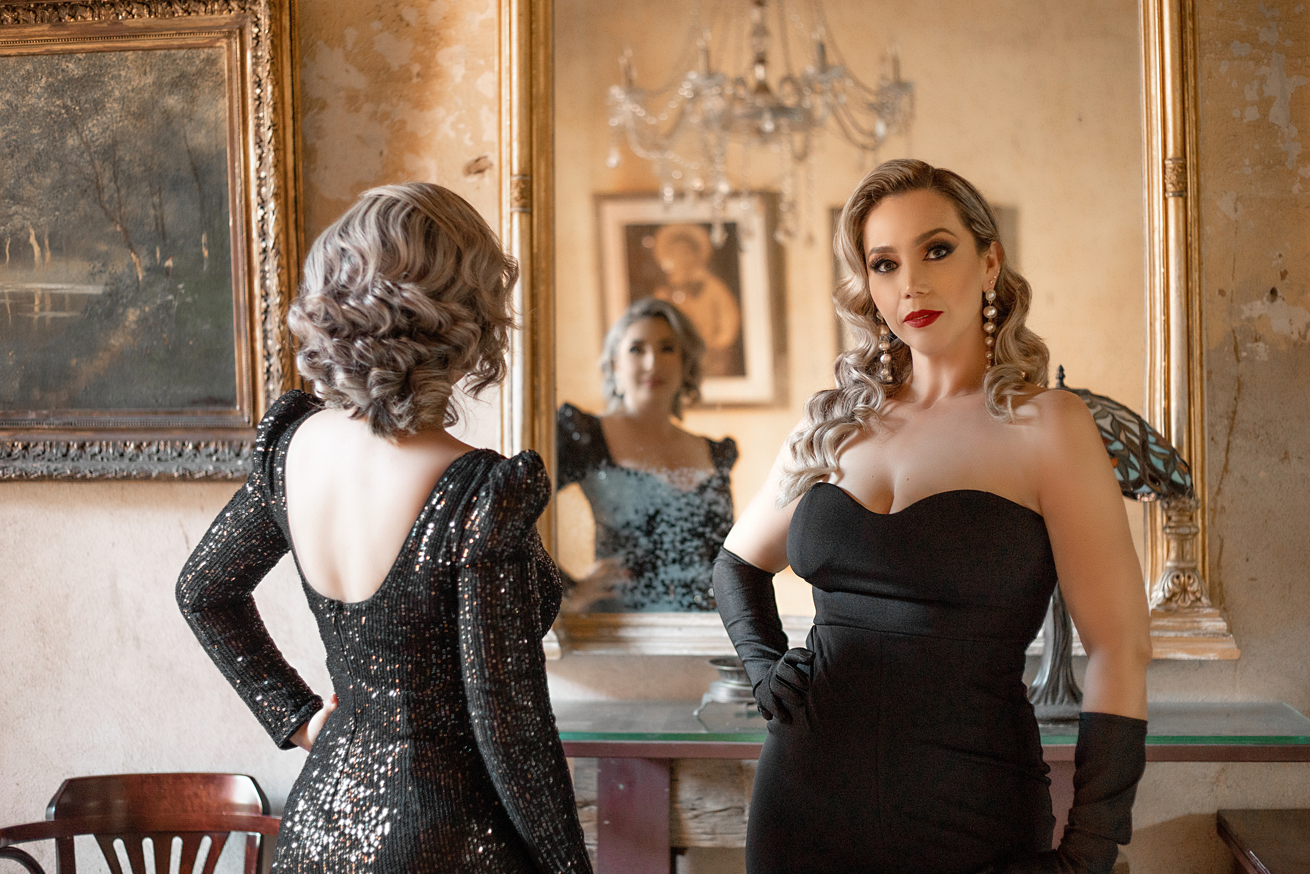 Sesion elegante de cumpleaños estilizado. Tess y Sandra. Виктория Кастельянос. Русскоязычный фотограф в Мексике