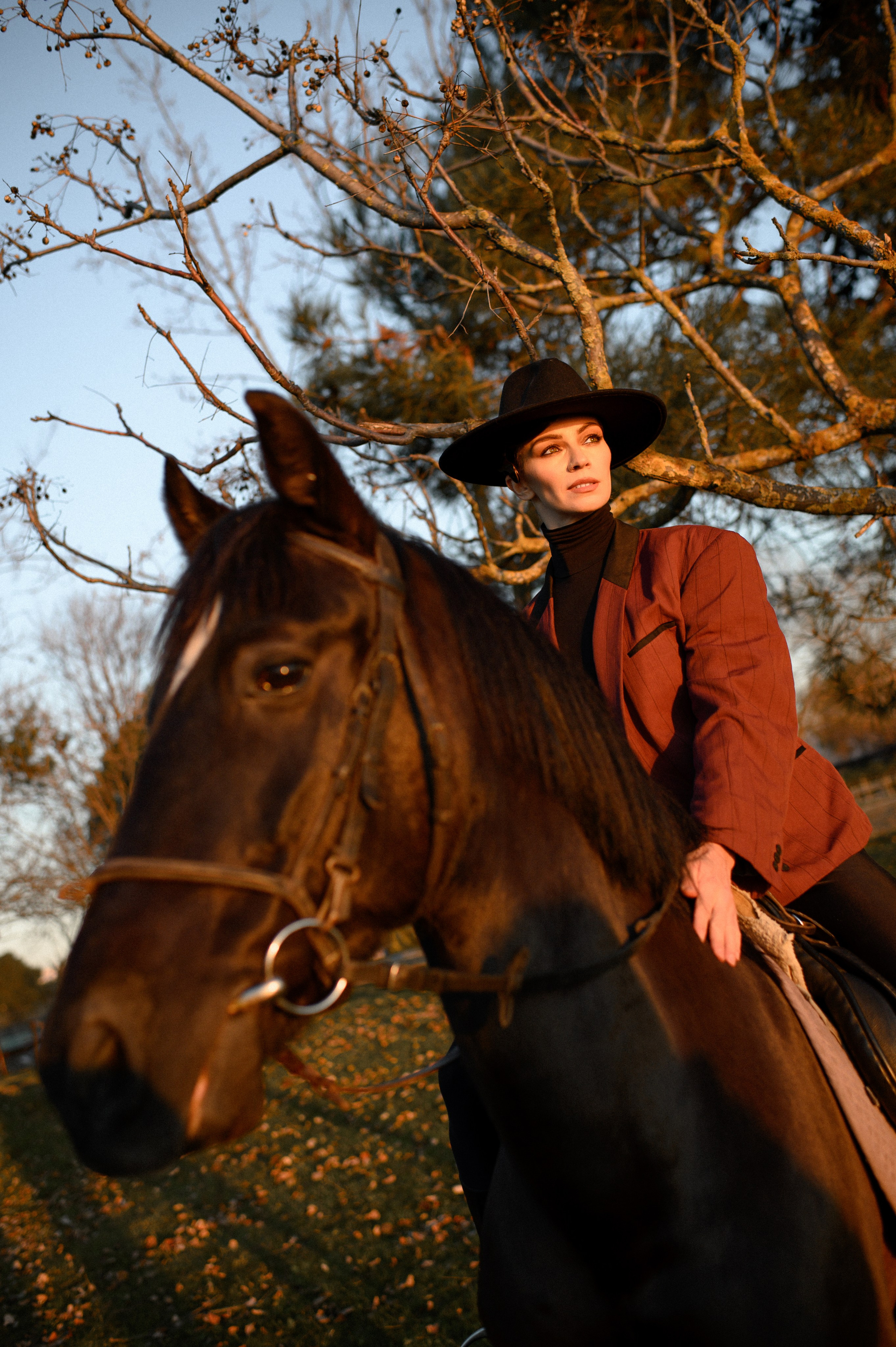 Sofia evening horse ride. Family, children, portrait, and event photography in Thessaloniki