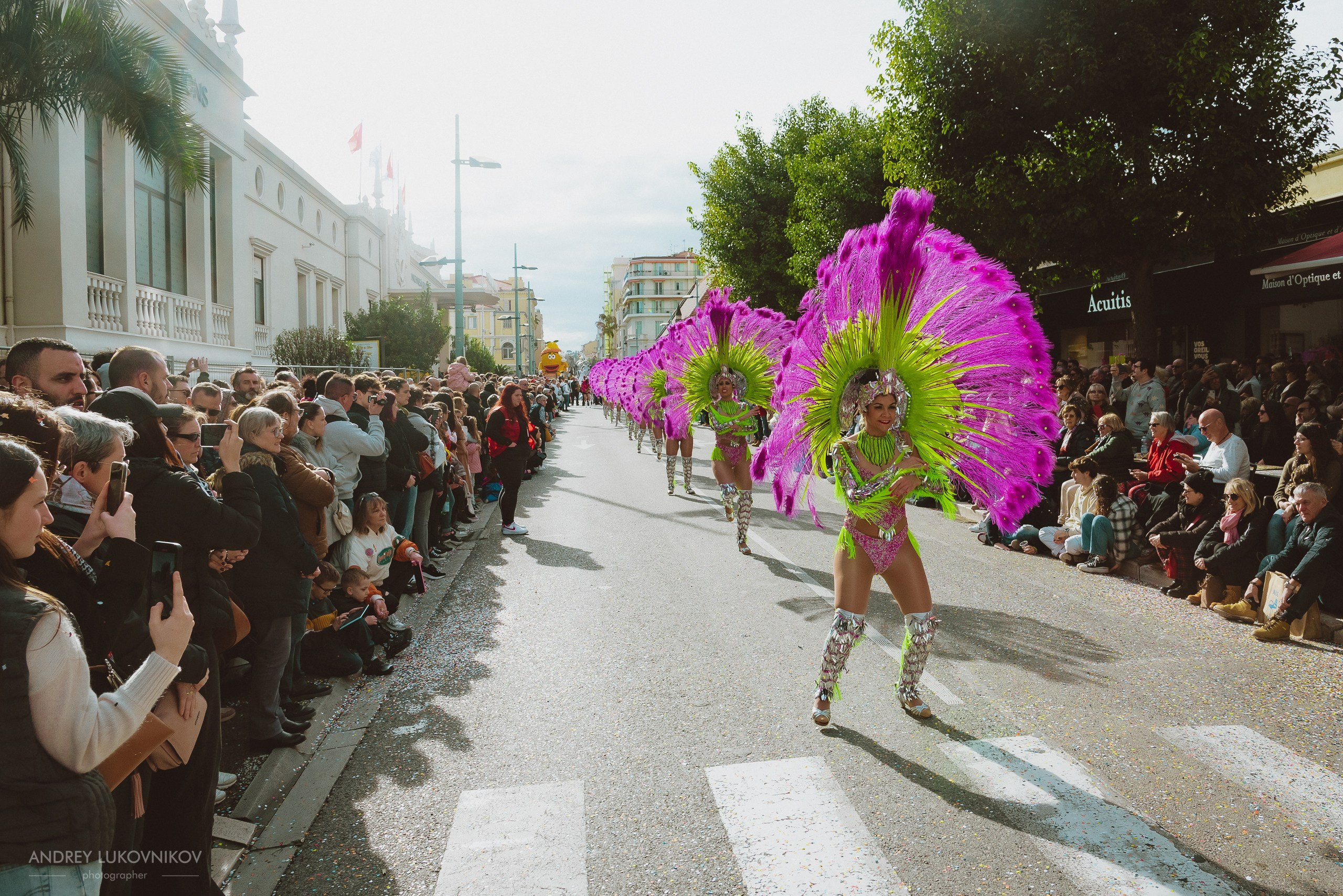 Photographer for visiting festivals and carnivals in Europe — Reportage from Menton, France