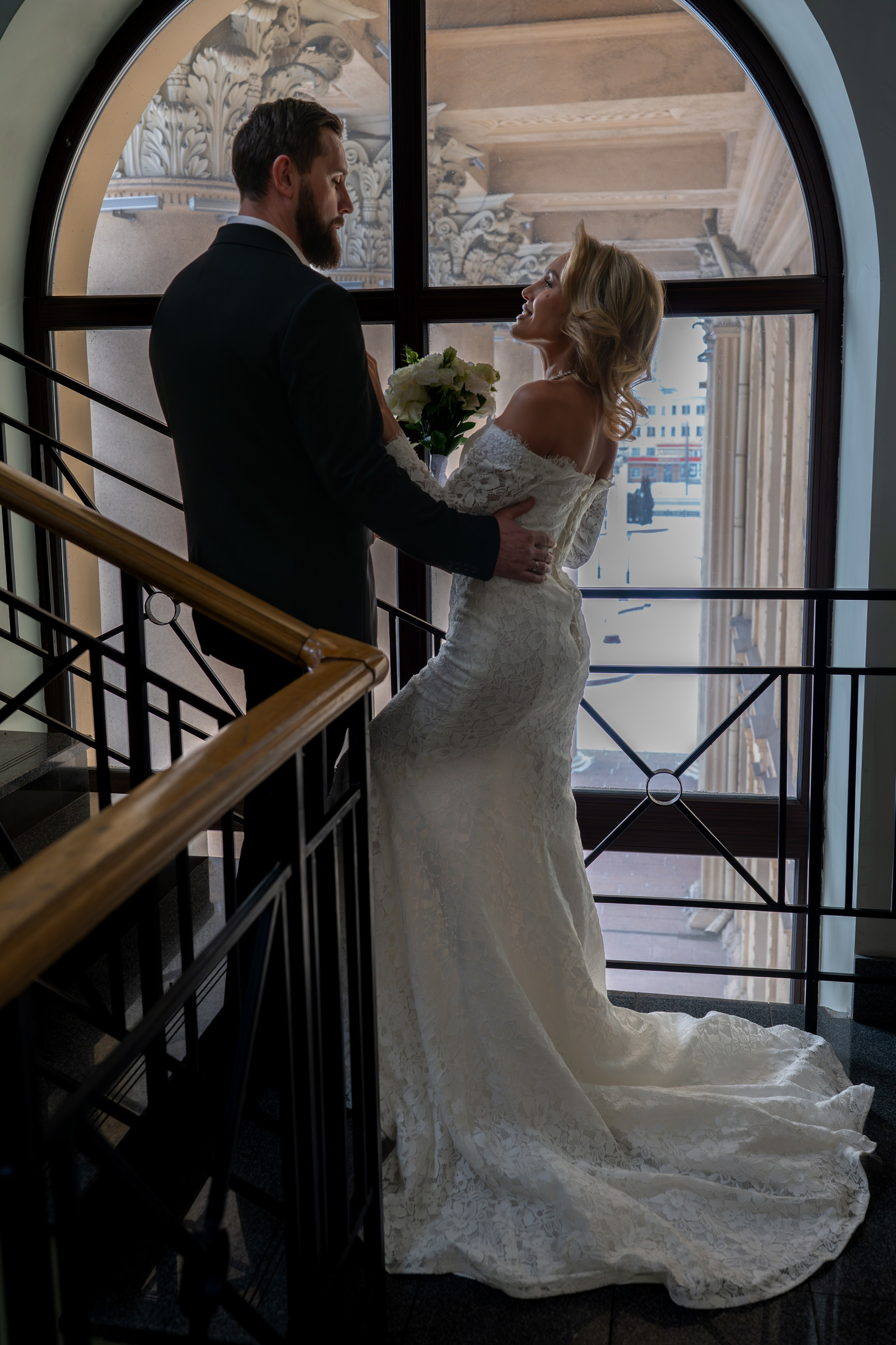 Wedding photography in theater. JourneyUP Visuals