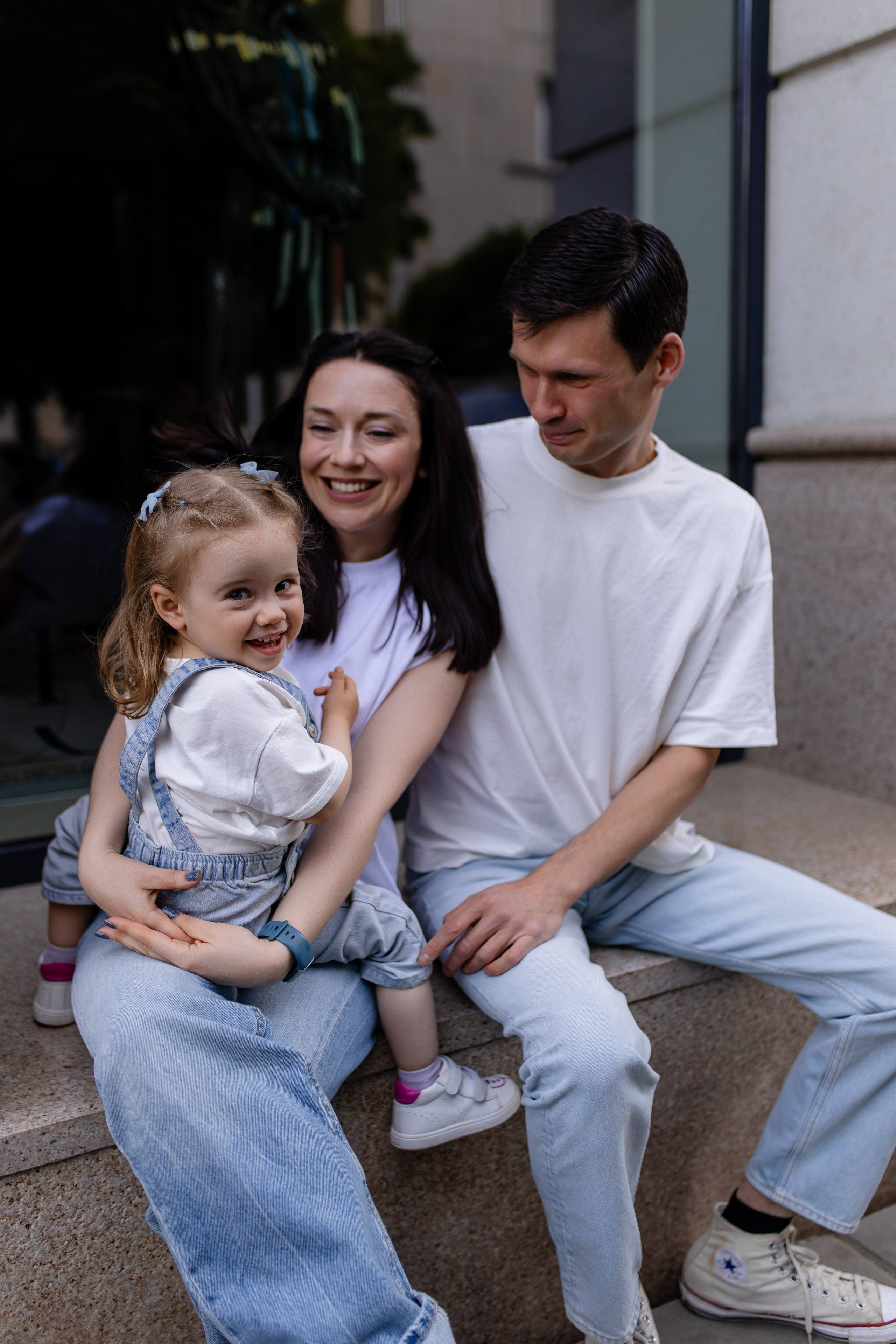 Денис+Настя+Єва. Весільний, сімейний фотограф Варшава