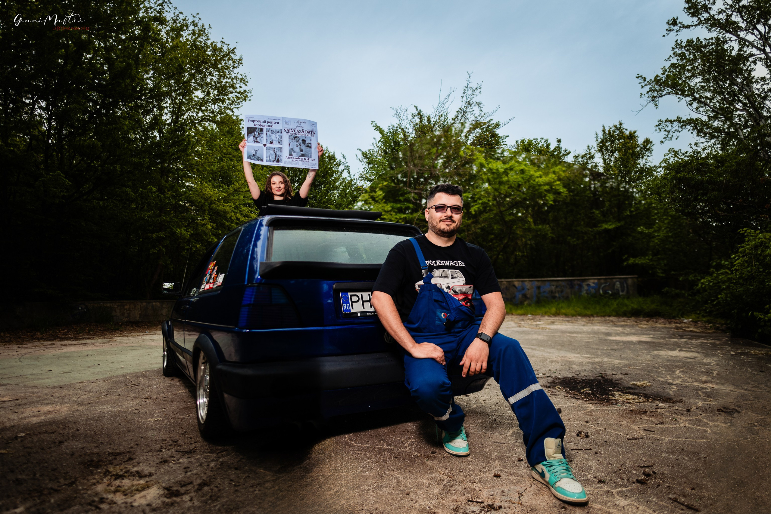 Save the date Alice & Alex. Giani Maftei