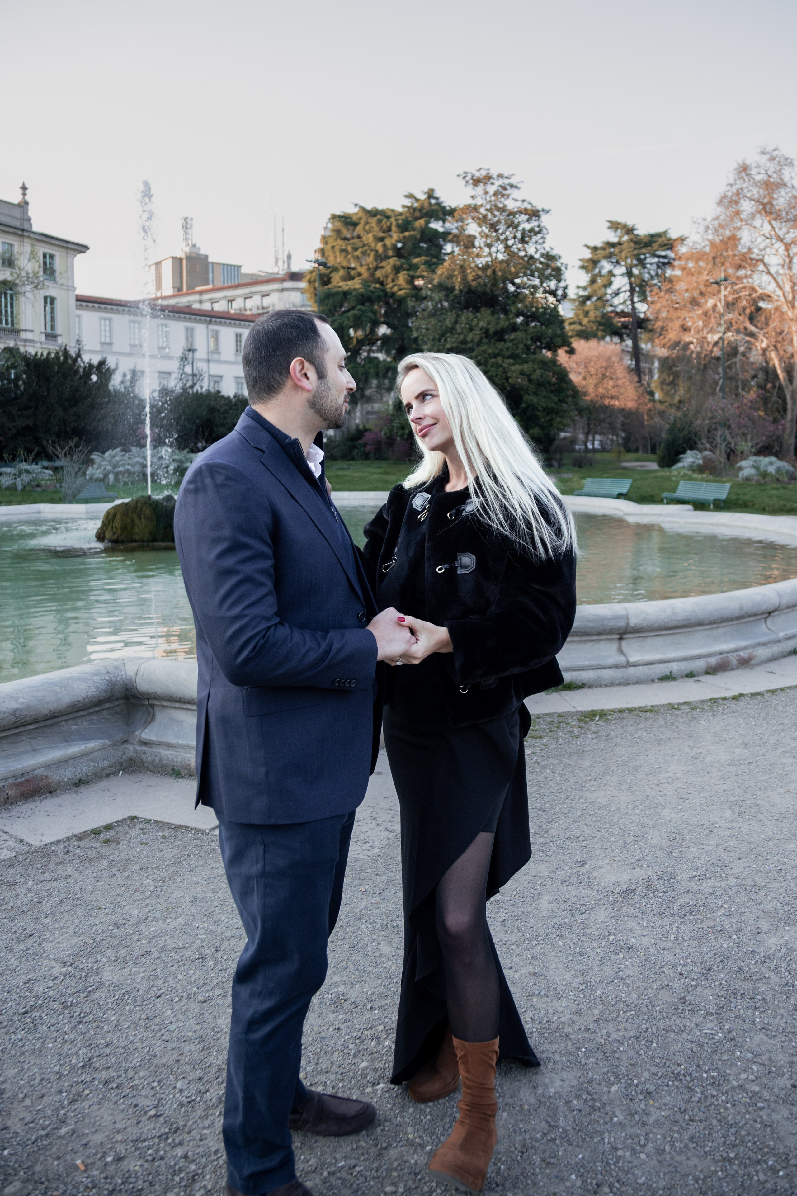 Proposal David and Marit. Photographer in Milan |Mila Pro Photo