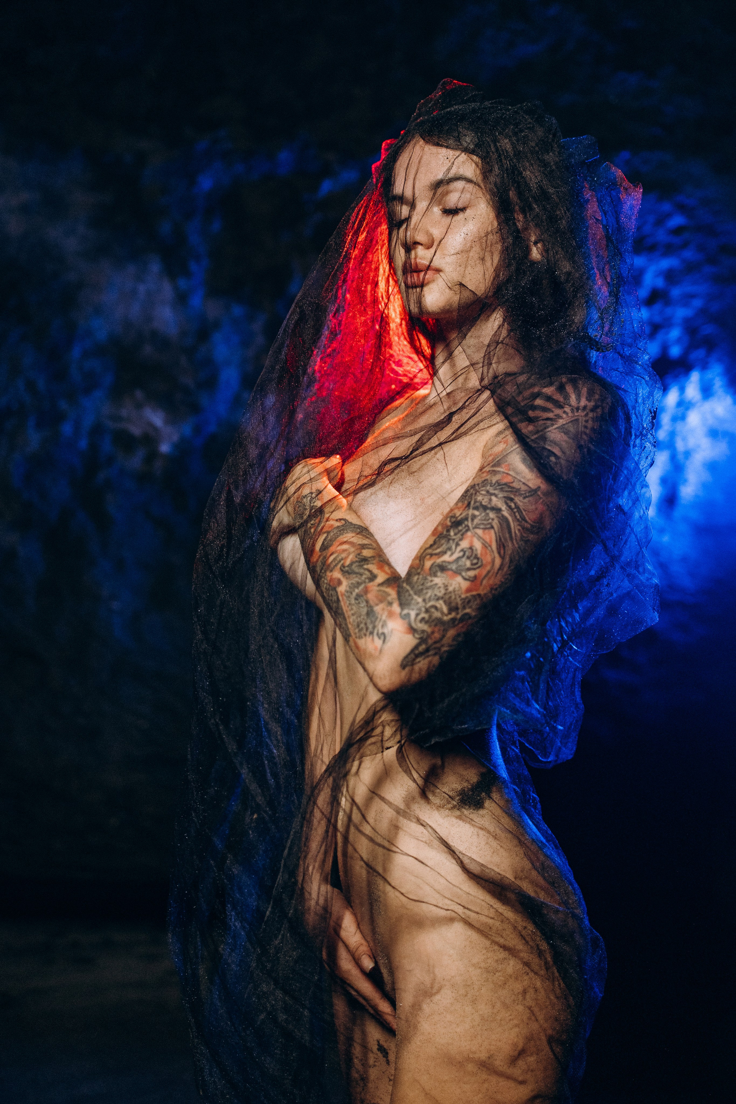 Black Angel. Профессиональный фотограф Нурмиева Вероника