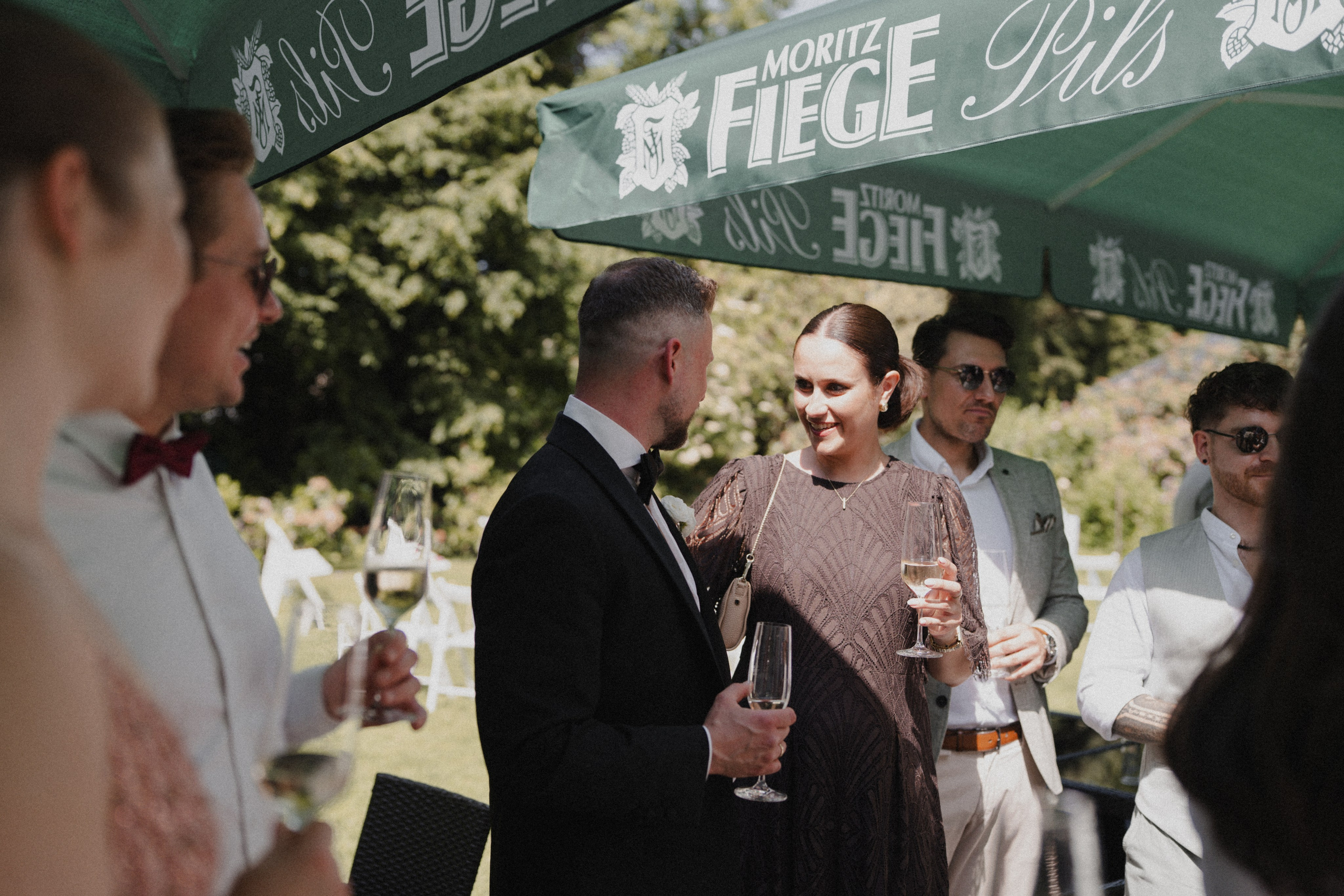 Jessica & Felix I Gesellschaft Harmonie Bochum. Hochzeitsfotografin Bochum | Halyna Reiche Fotografie NRW
