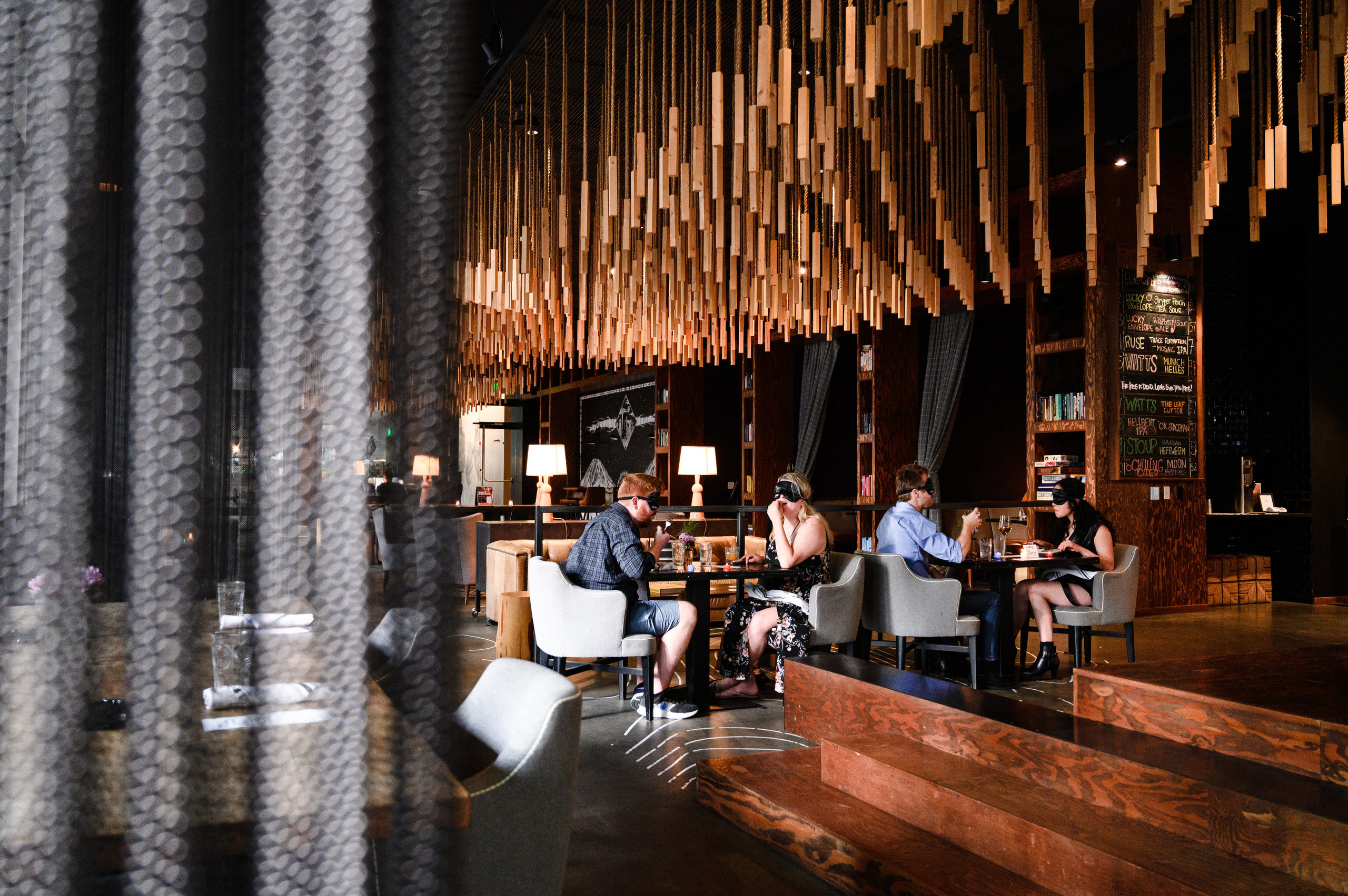 Dining in the Dark. Collective x Fever Seattle