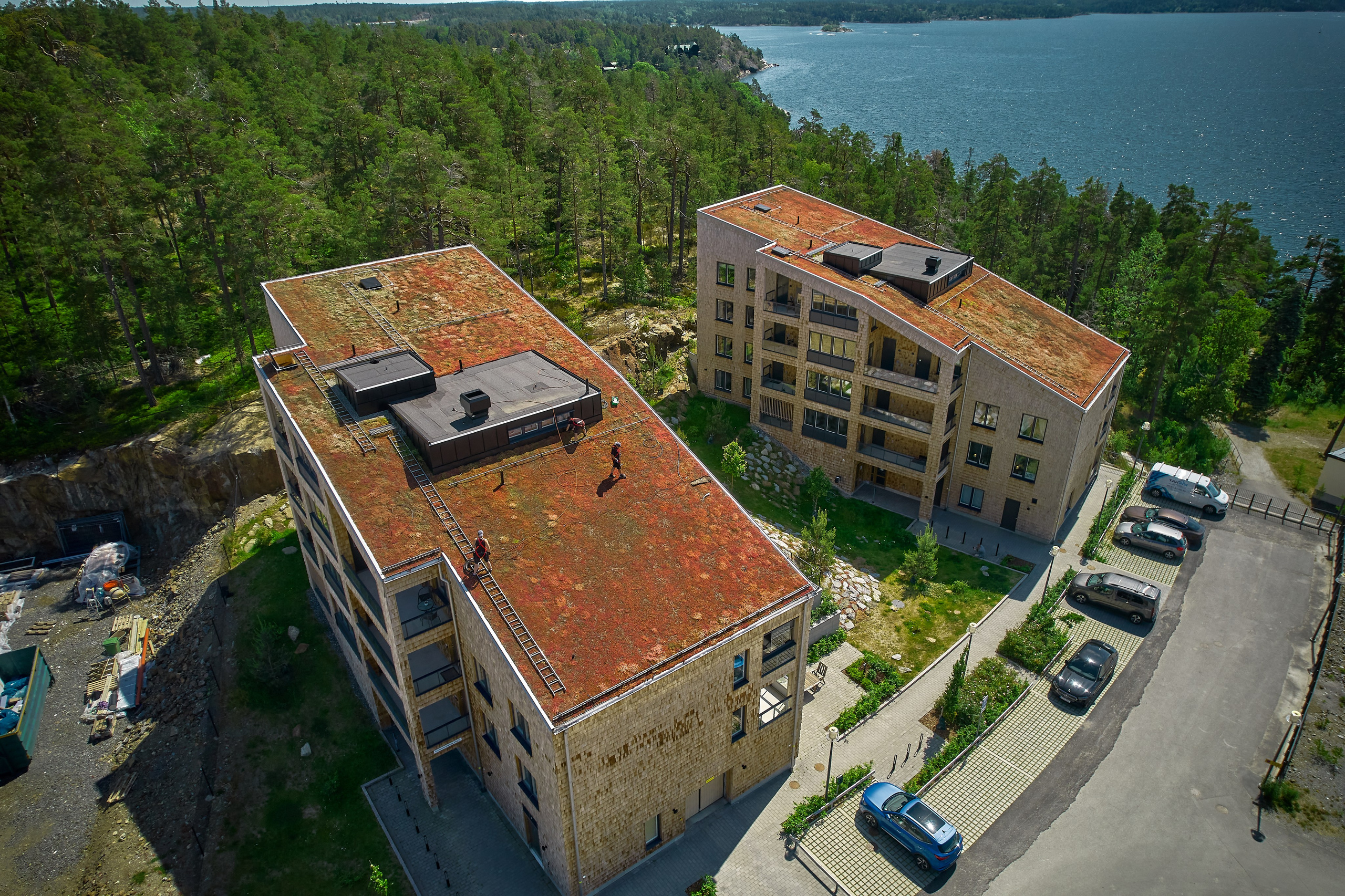 Drone Roof Inspection & Construction Documentation Stockholm