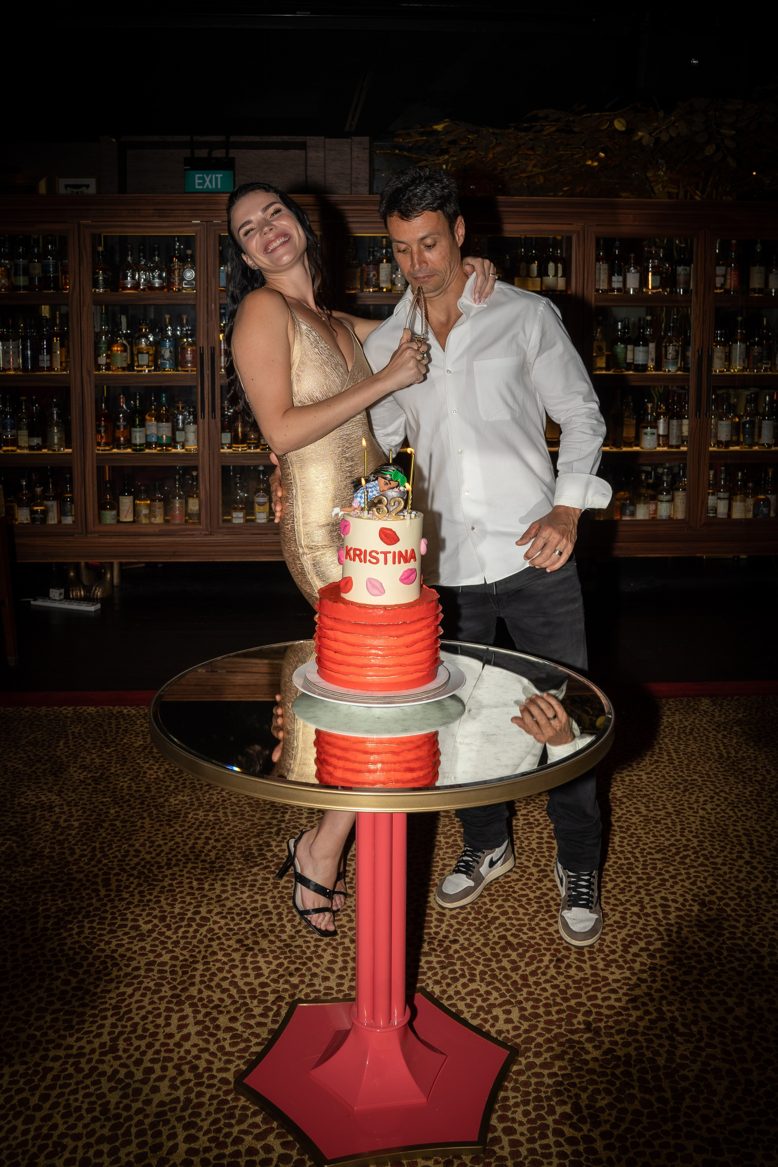 Kristina Birthday party. Dasha in Singapore