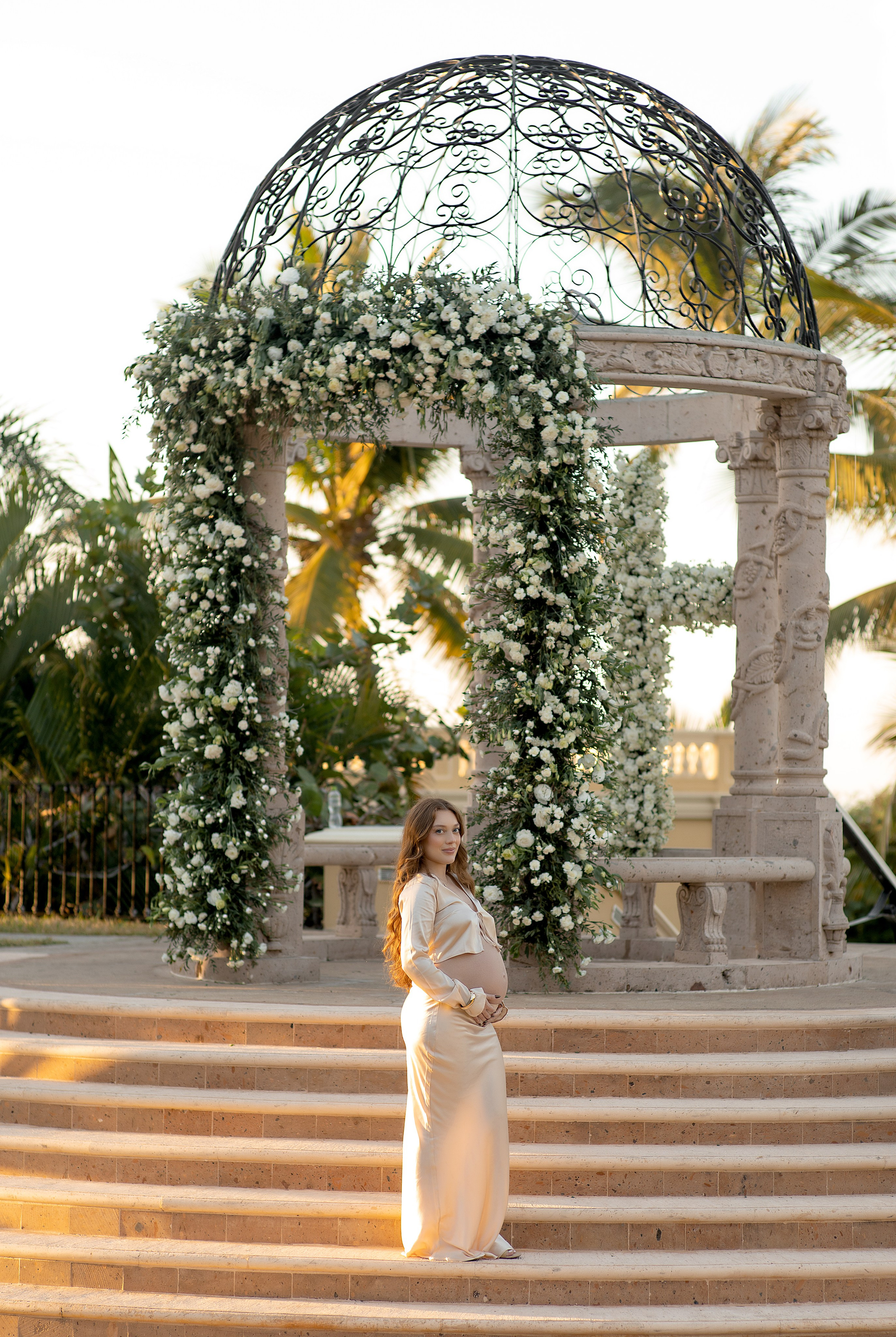 Sesion de maternidad para Marisabel. Victoria Castellanos. Photographer in Mazatlán