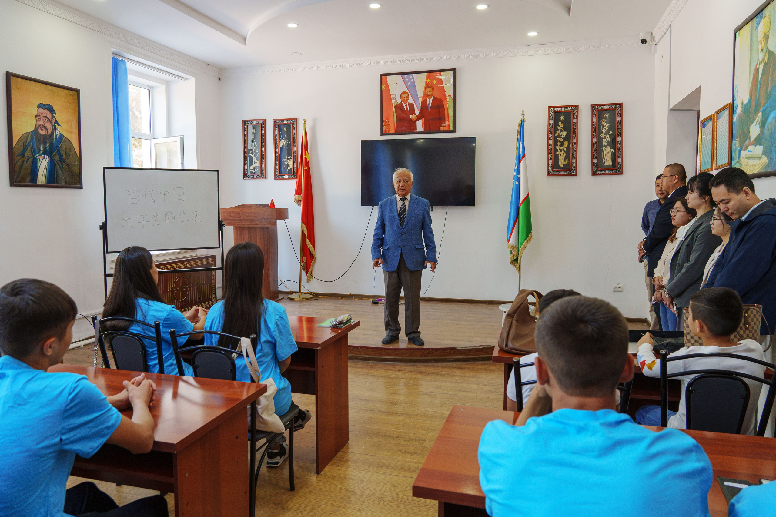 Делегация Синьхуа. Георгий Намазов | Фотограф в Ташкенте